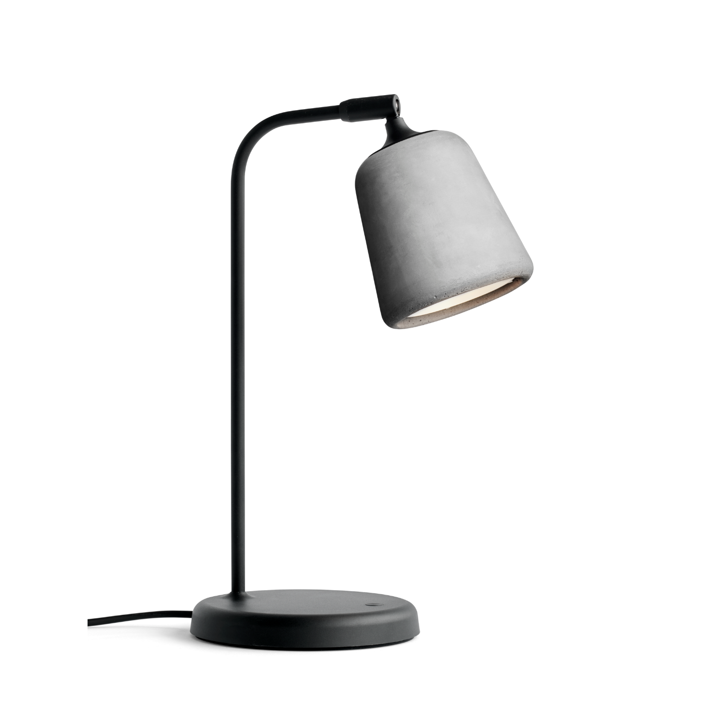 Stolní lampa MATERIÁL světlý cement