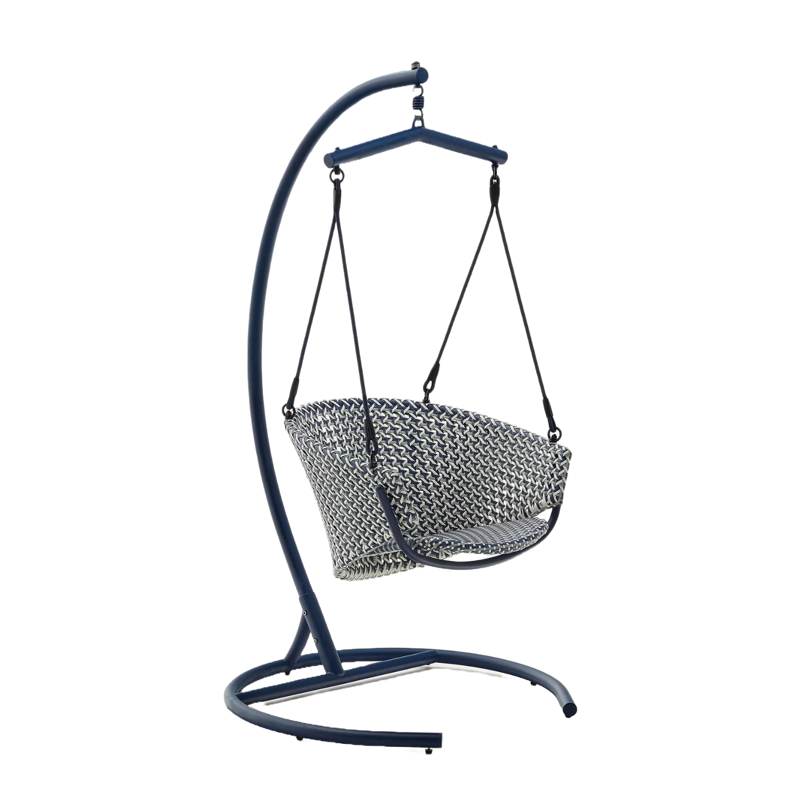 Chair suspended blue salt