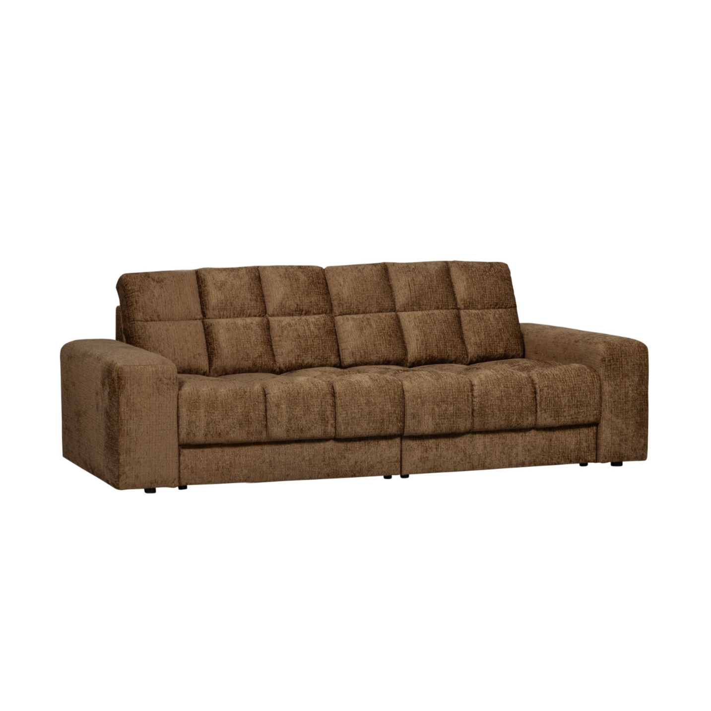 Sofa pro 2 osoby SECOND DATE - BRASS sametová
