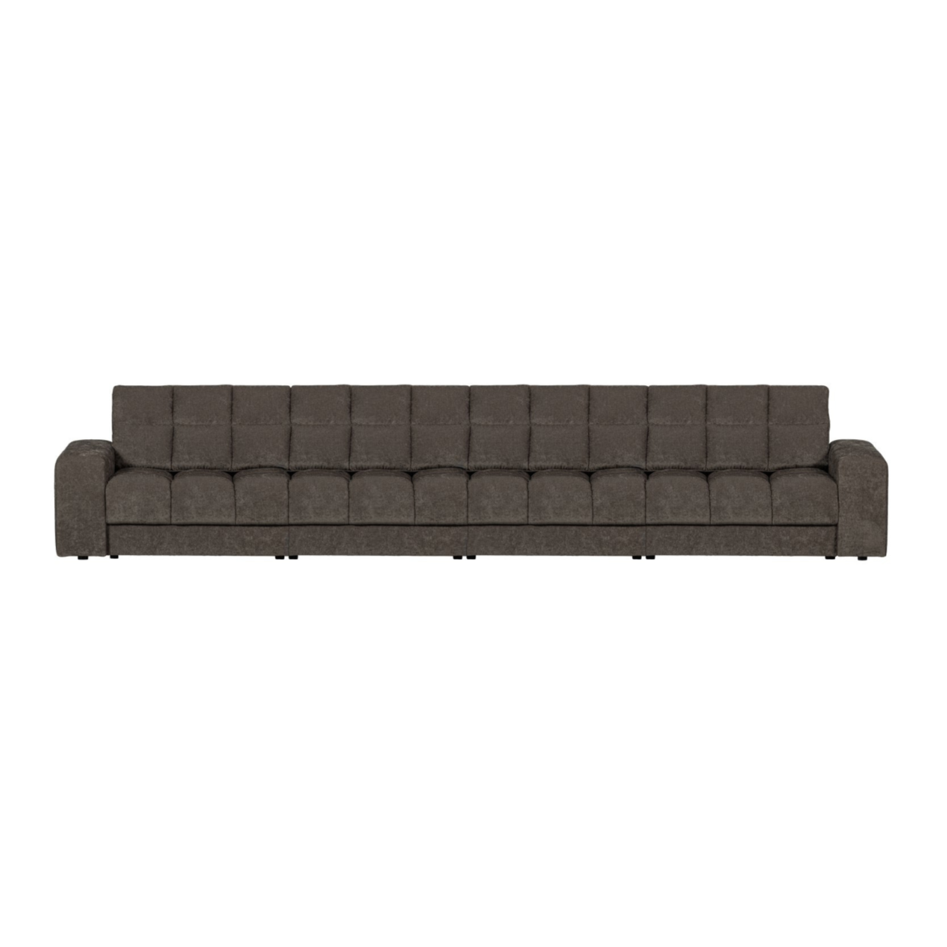4-seater second date sofa warm gray