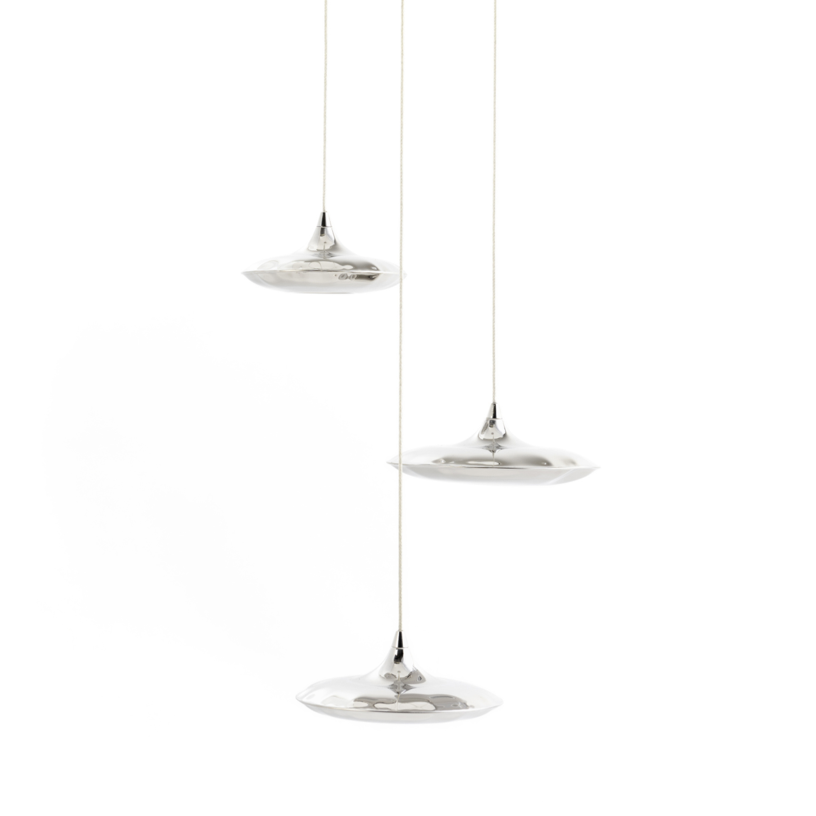 LAMPIN stainless steel pendant lamp set