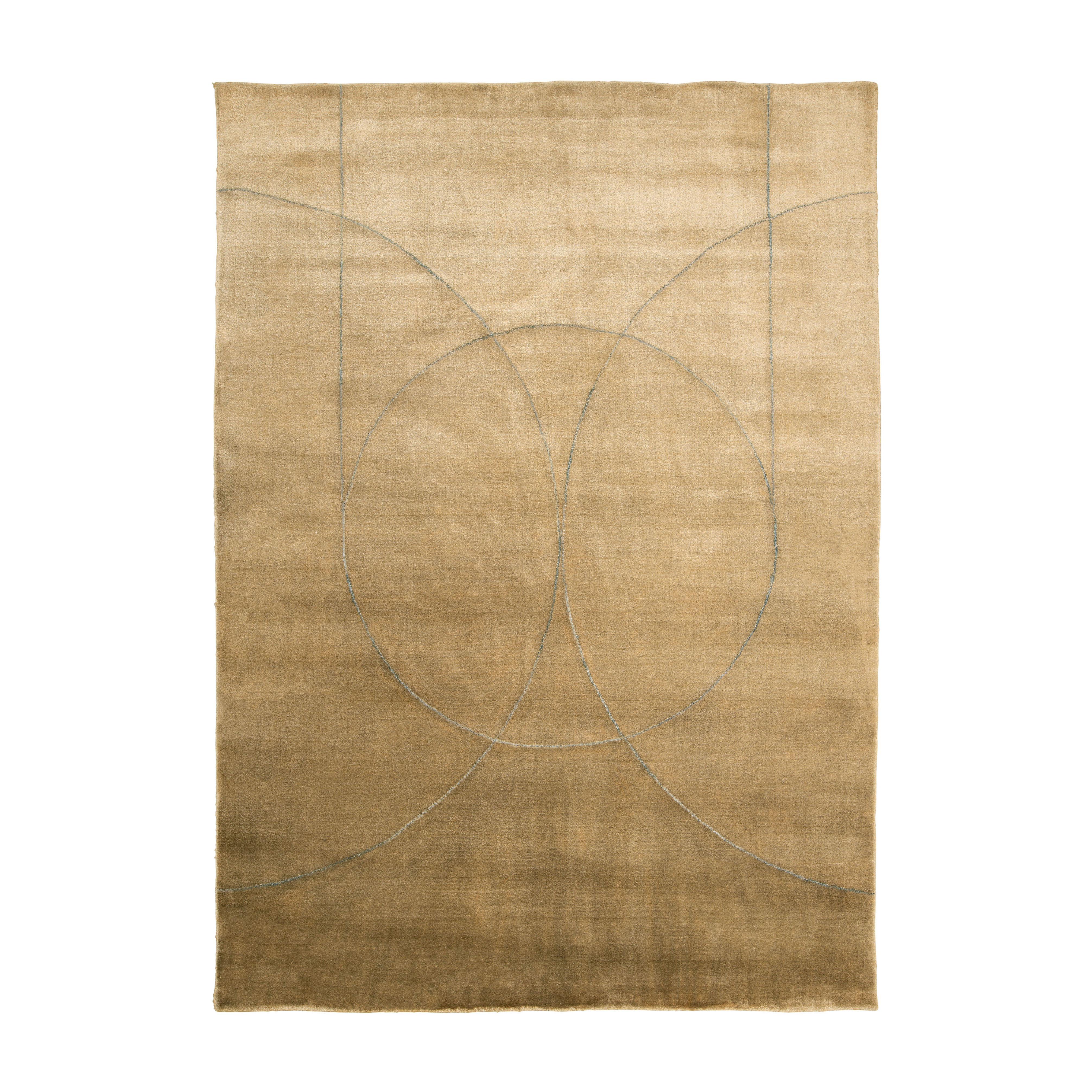 CIRCULUS ochre rug