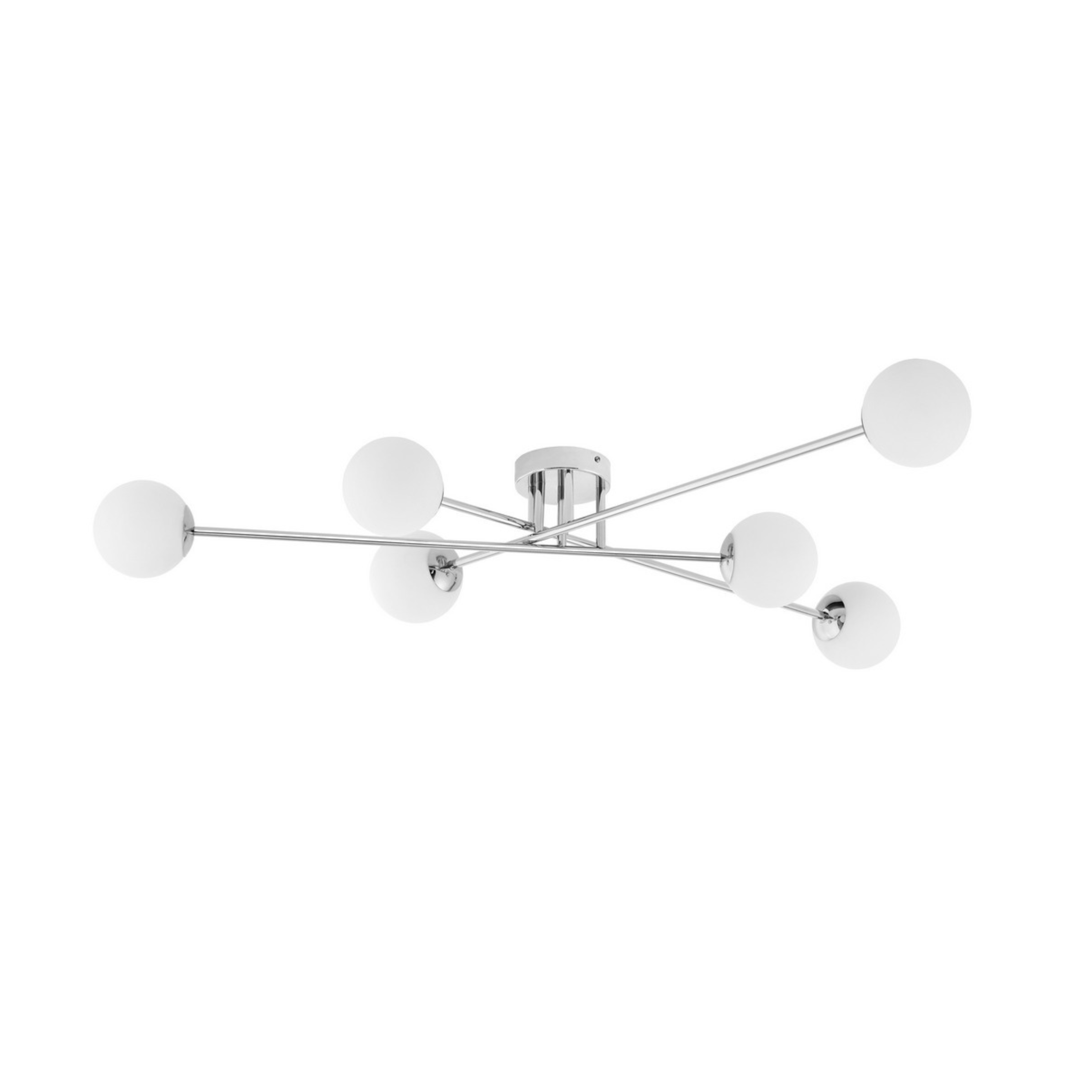 Stropní lampa ASTRA 6 chrom