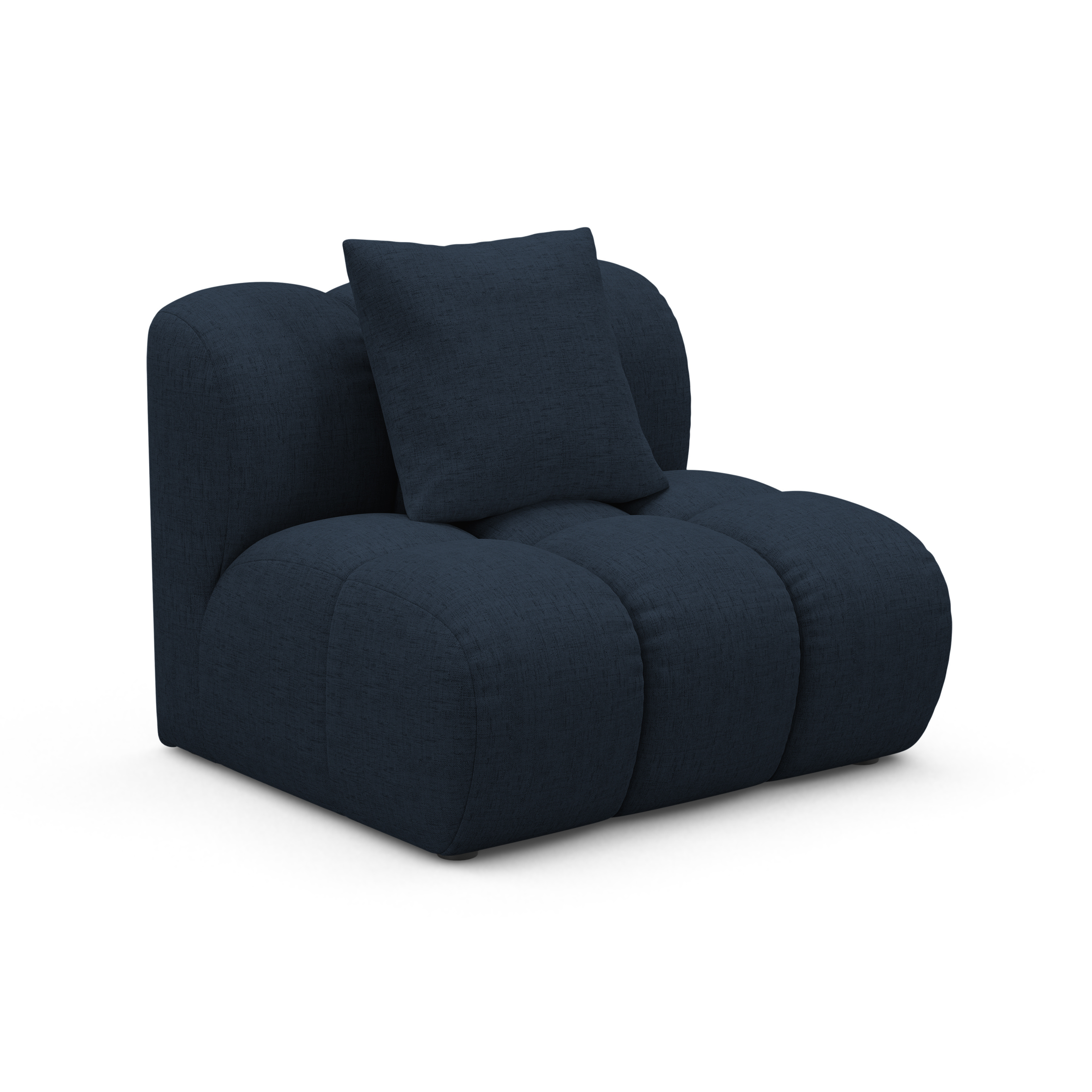 Armchair / module ASTRO navy chenille