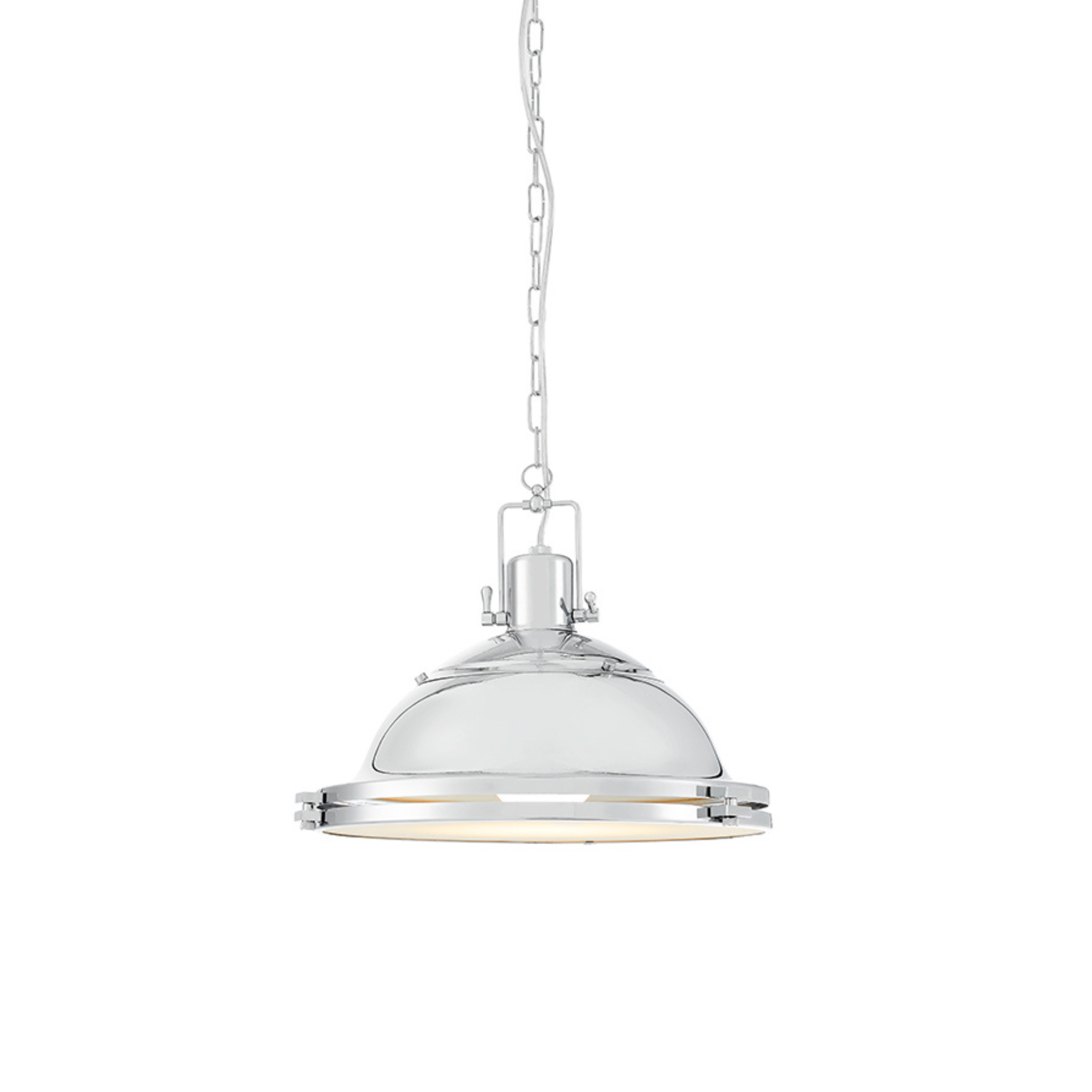 NAUTILIUS chrome pendant lamp