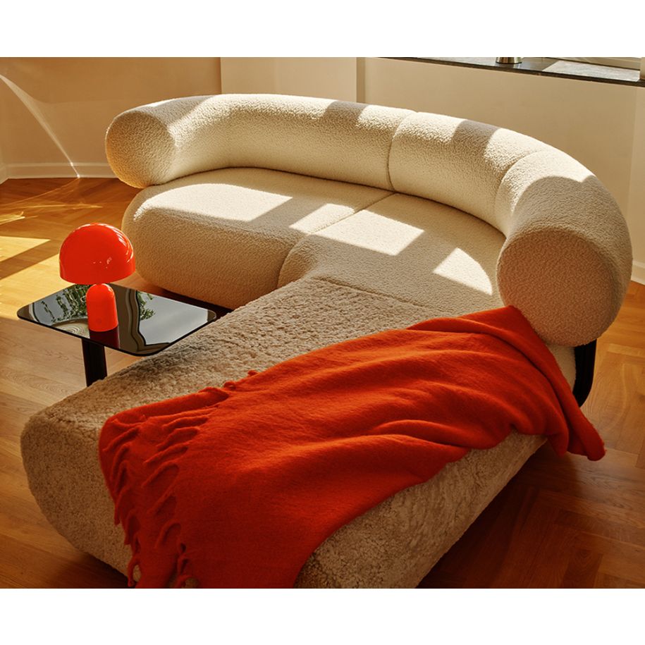 2-module sofa upholstered fat