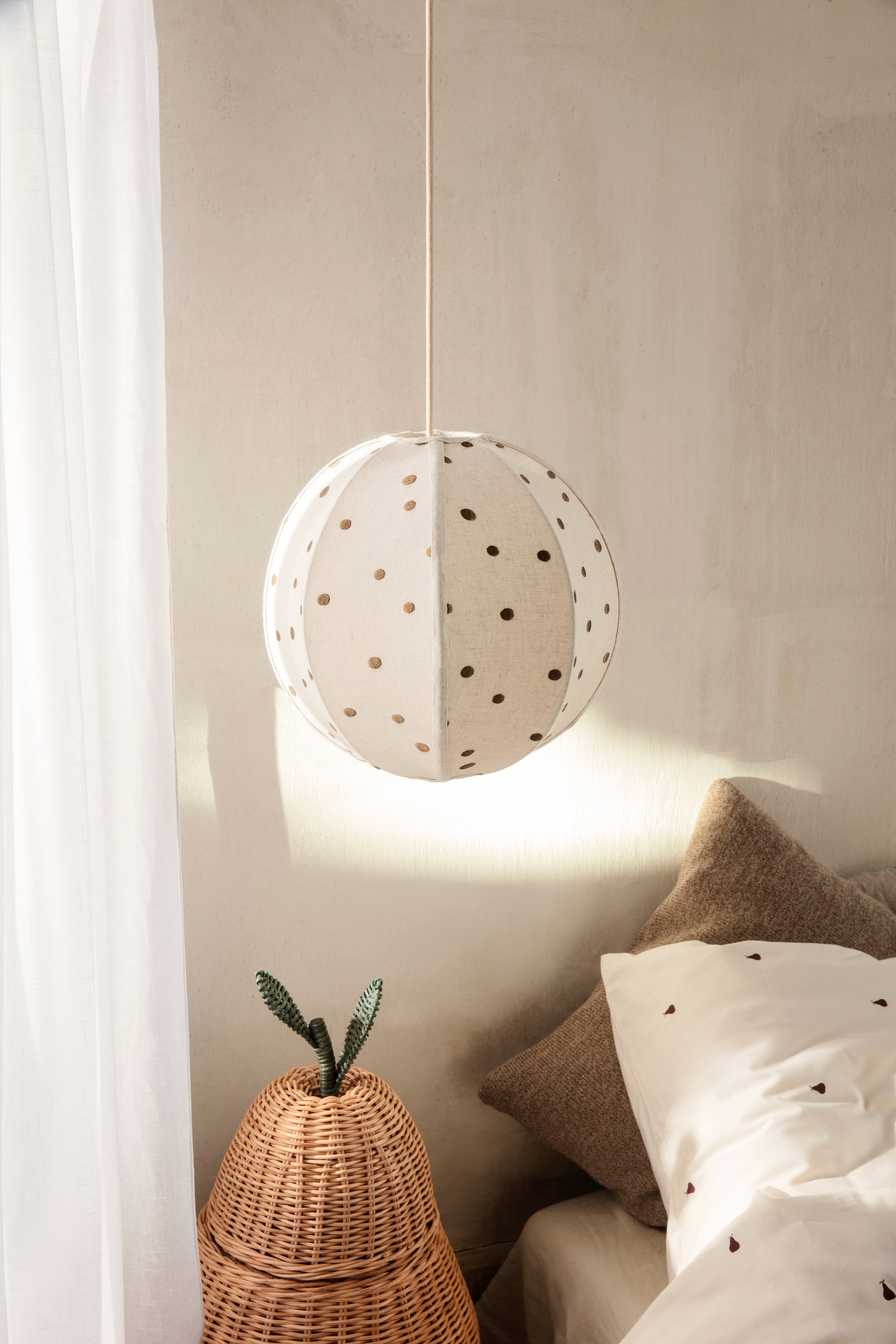 DOTS TEXTILE lampshade light beige