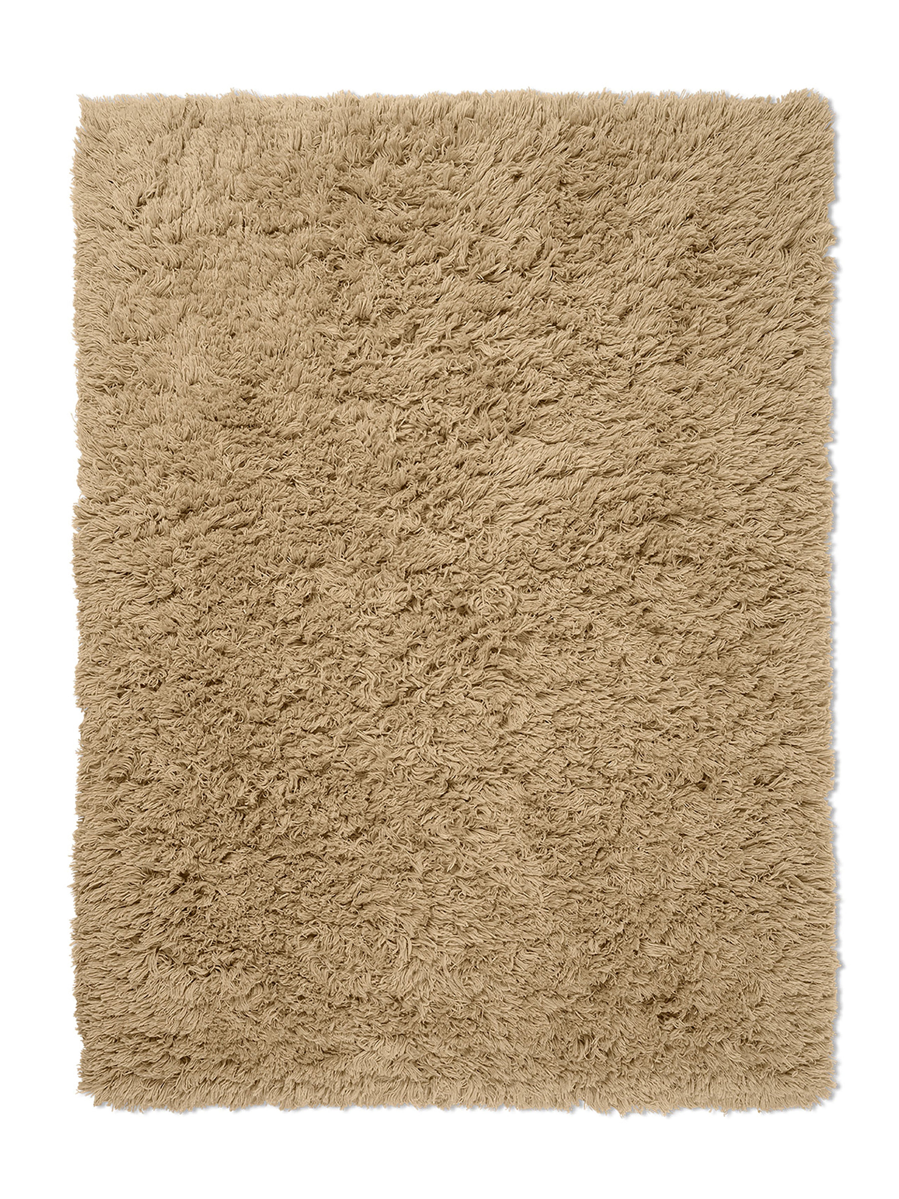 MEADOW light sandy carpet with long pile