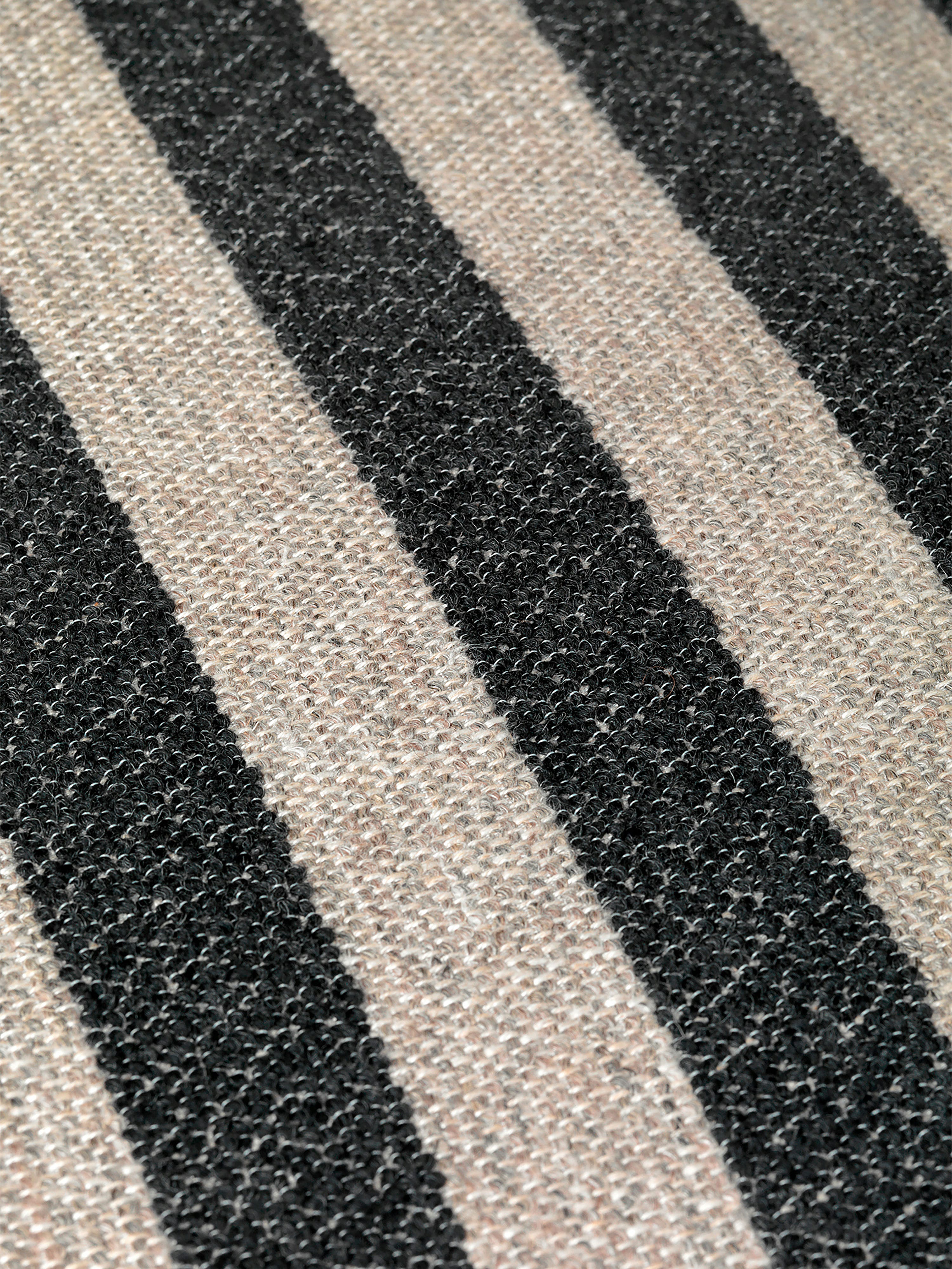 Židle RICO Louisiana černobílá s černým podstavcem