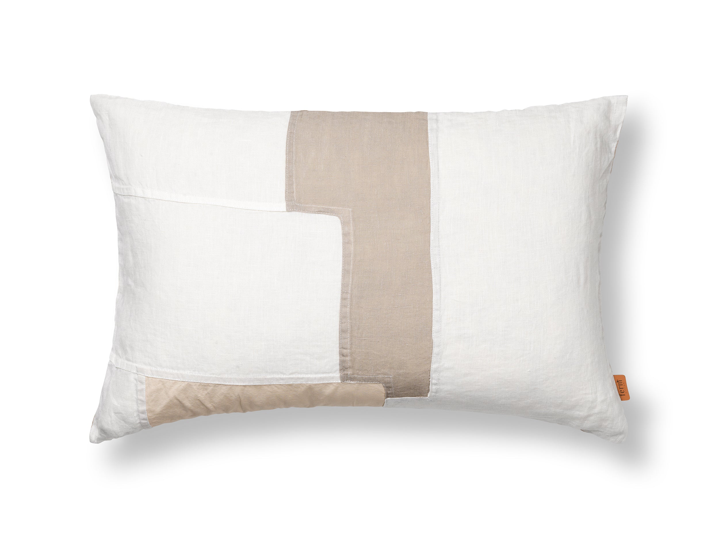 Dekorativní polštář PART CUSHION zlomená bílá