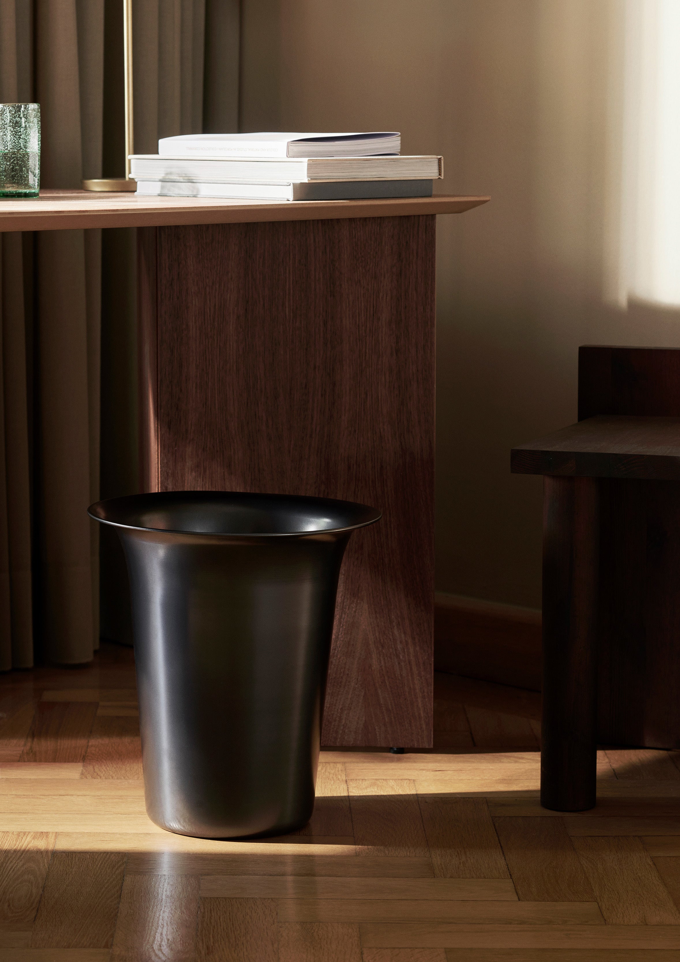 SPUN ALU BASKET black