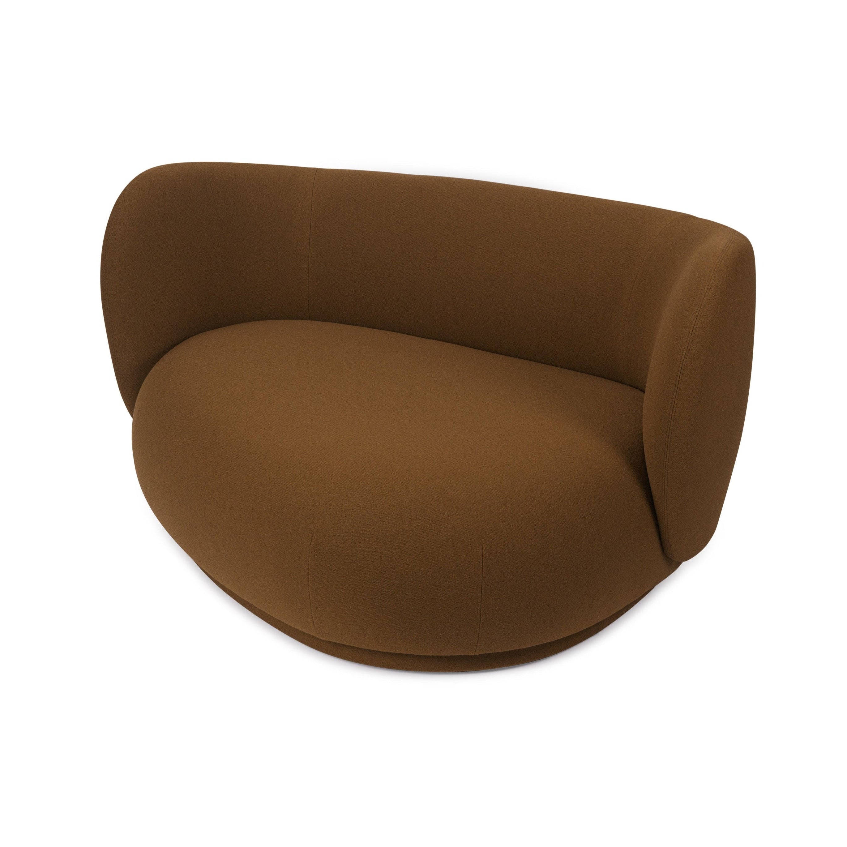 RICO CURVE ROGO CURVE SOFA CRAMEL TONUS