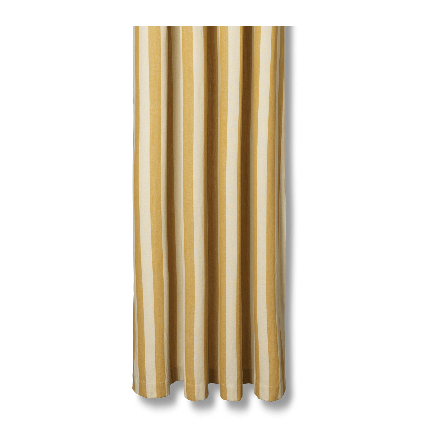 Závěs do sprchy CHAMBRAY žlutý s béžovou