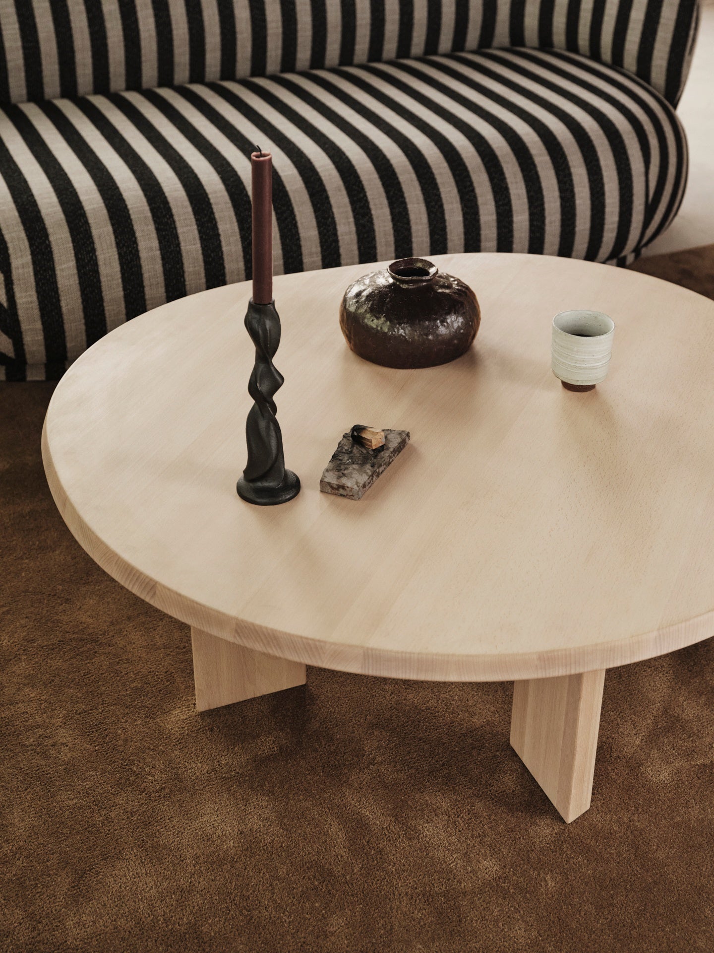 STILLE gray-brown rug