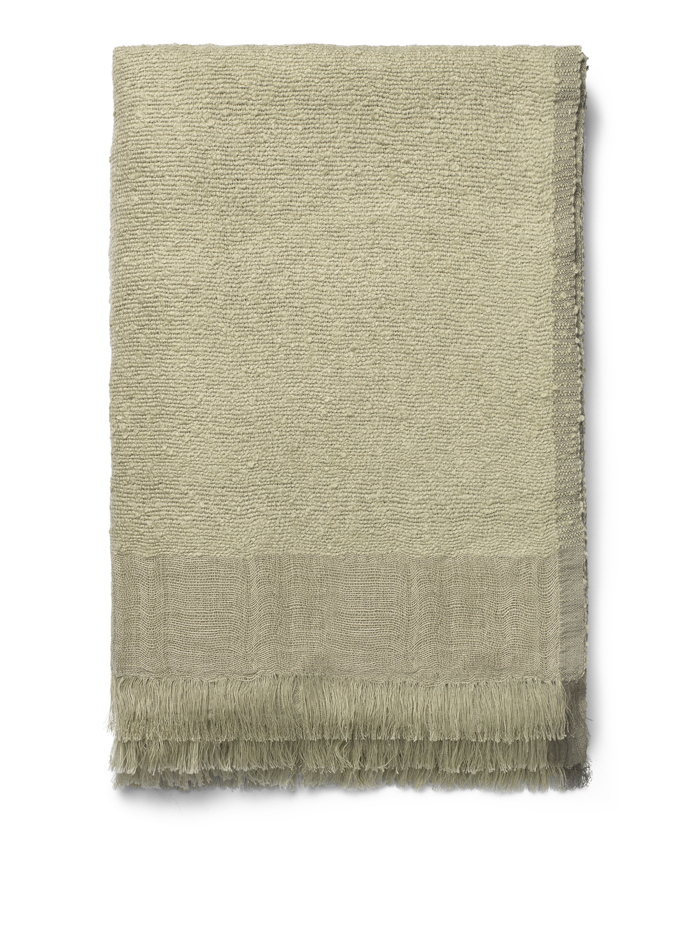 WEAVER bedspread gray-green