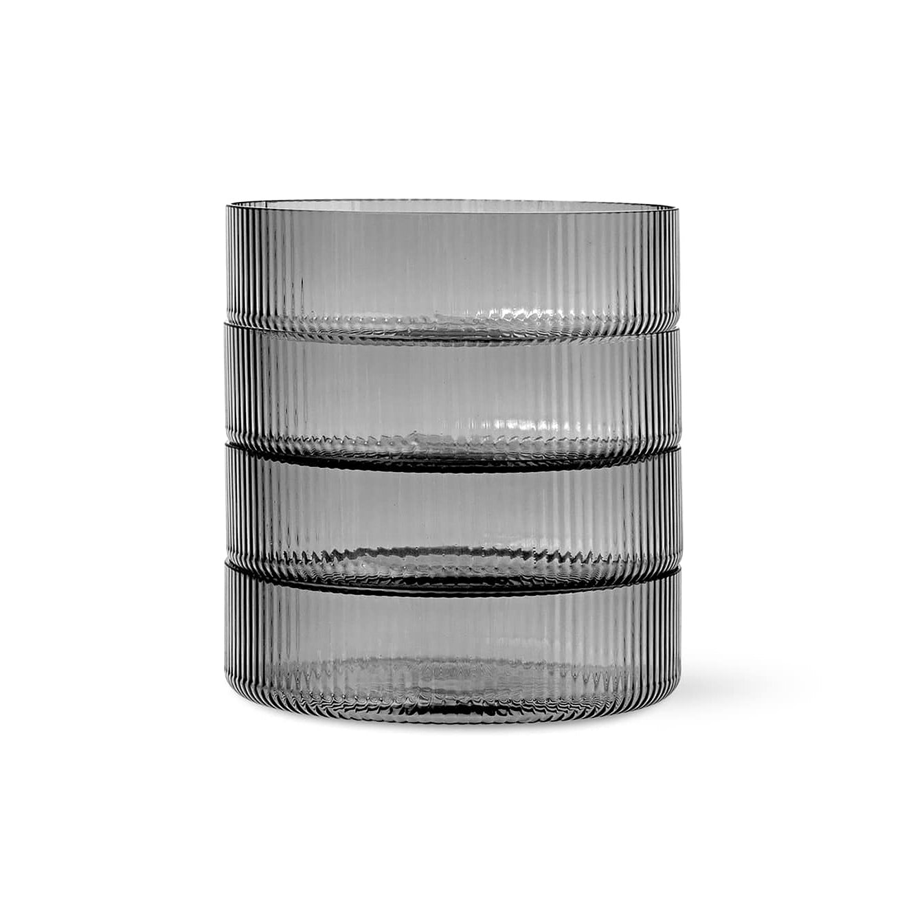 Sada mističek RIPPLE kouřové sklo