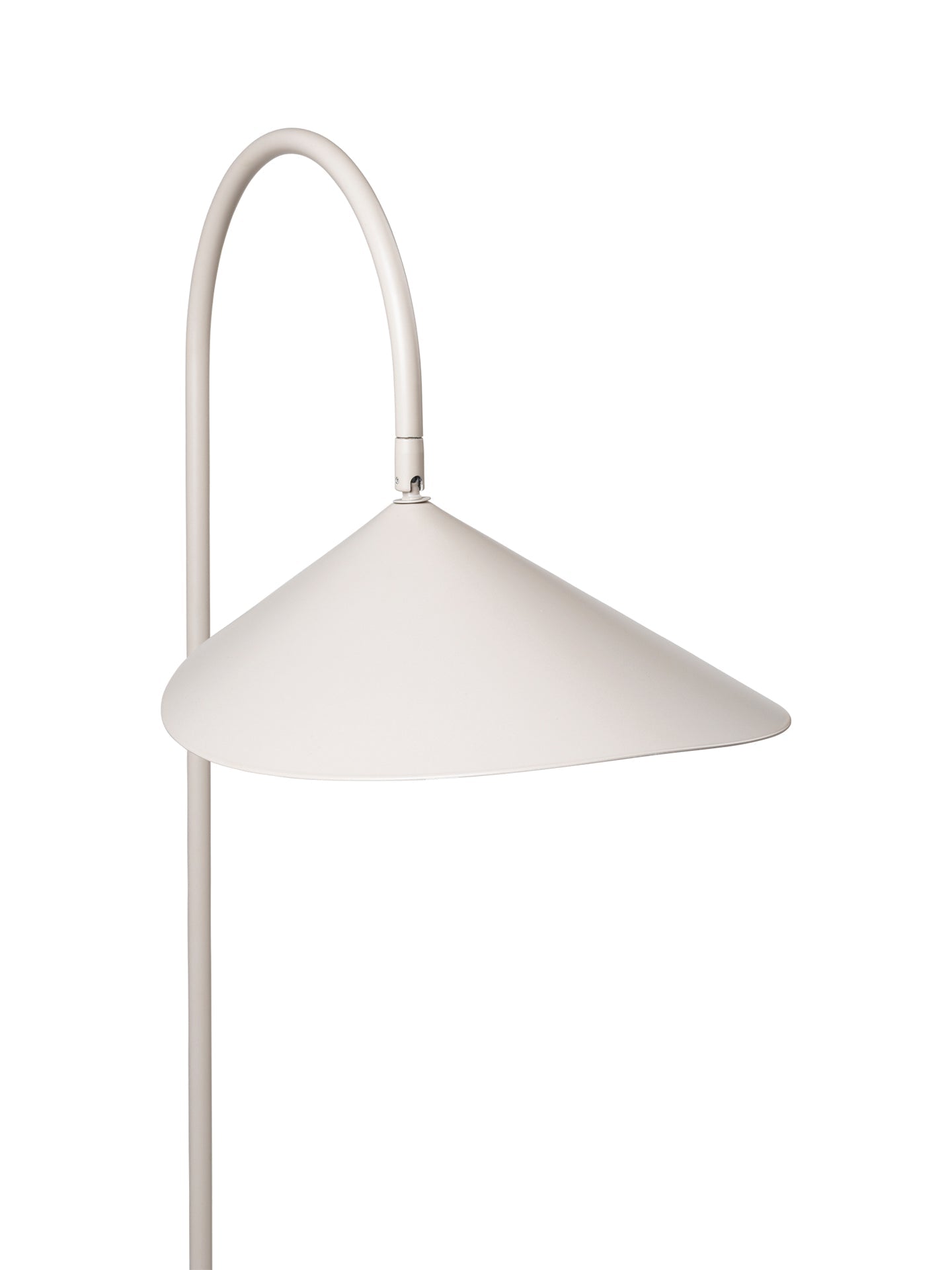 Stojací lampa na čtení ARUM béžová