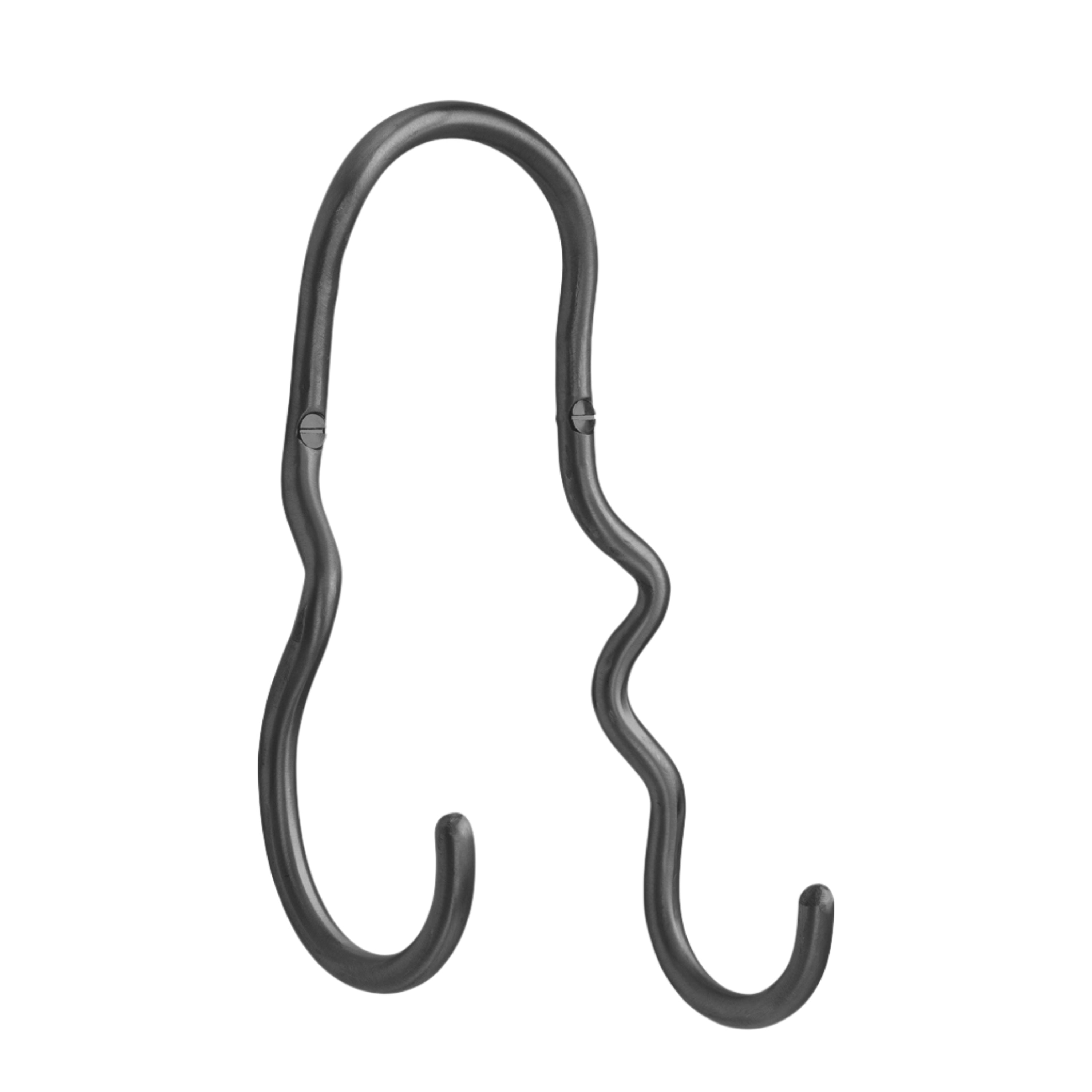 CURVATURE double coat rack black