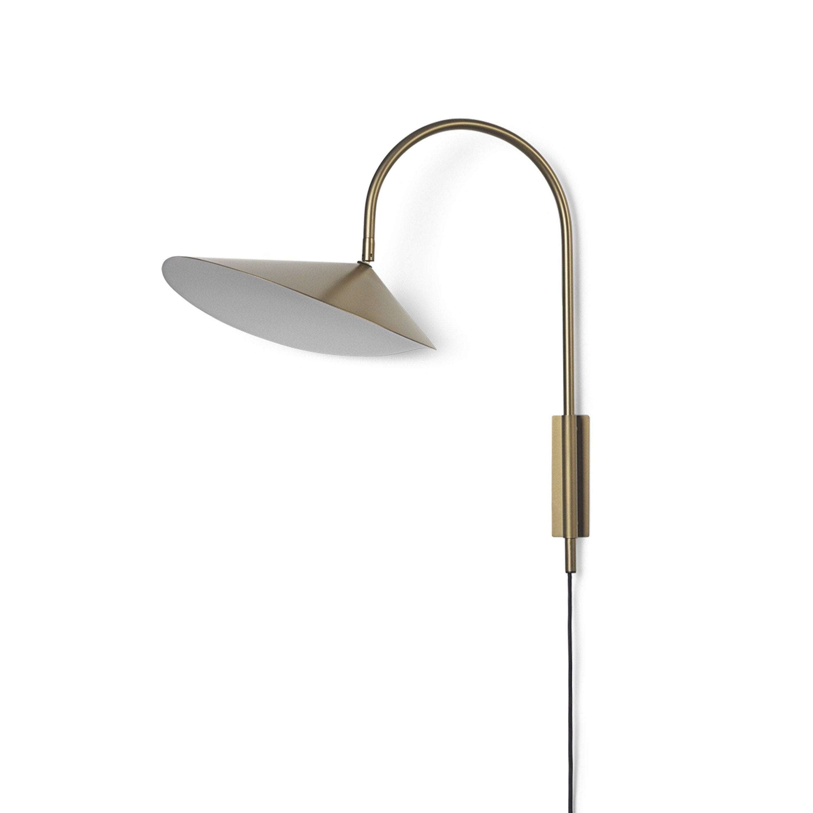 Nástěnná lampa ARUM hnědá