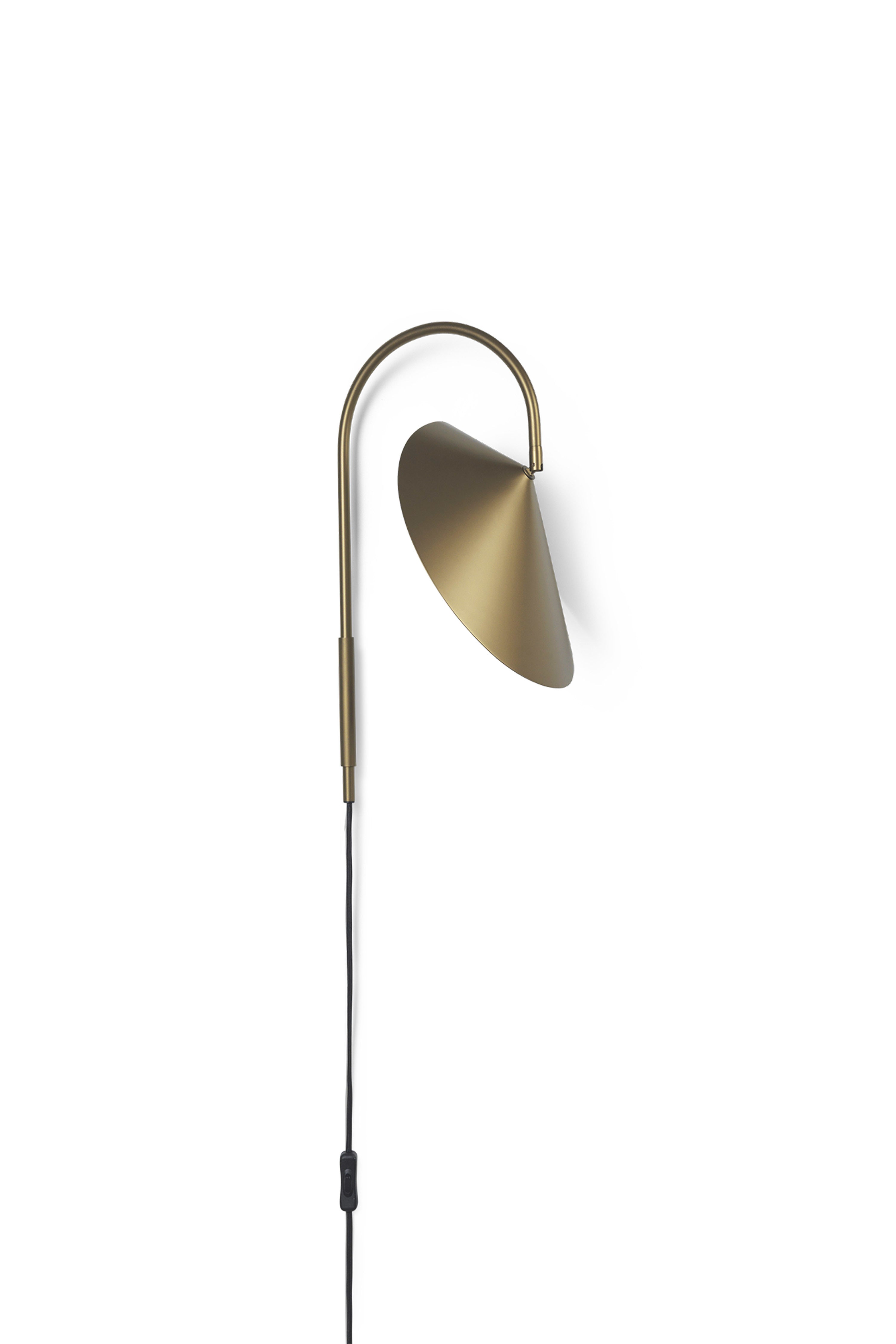 Nástěnná lampa ARUM hnědá