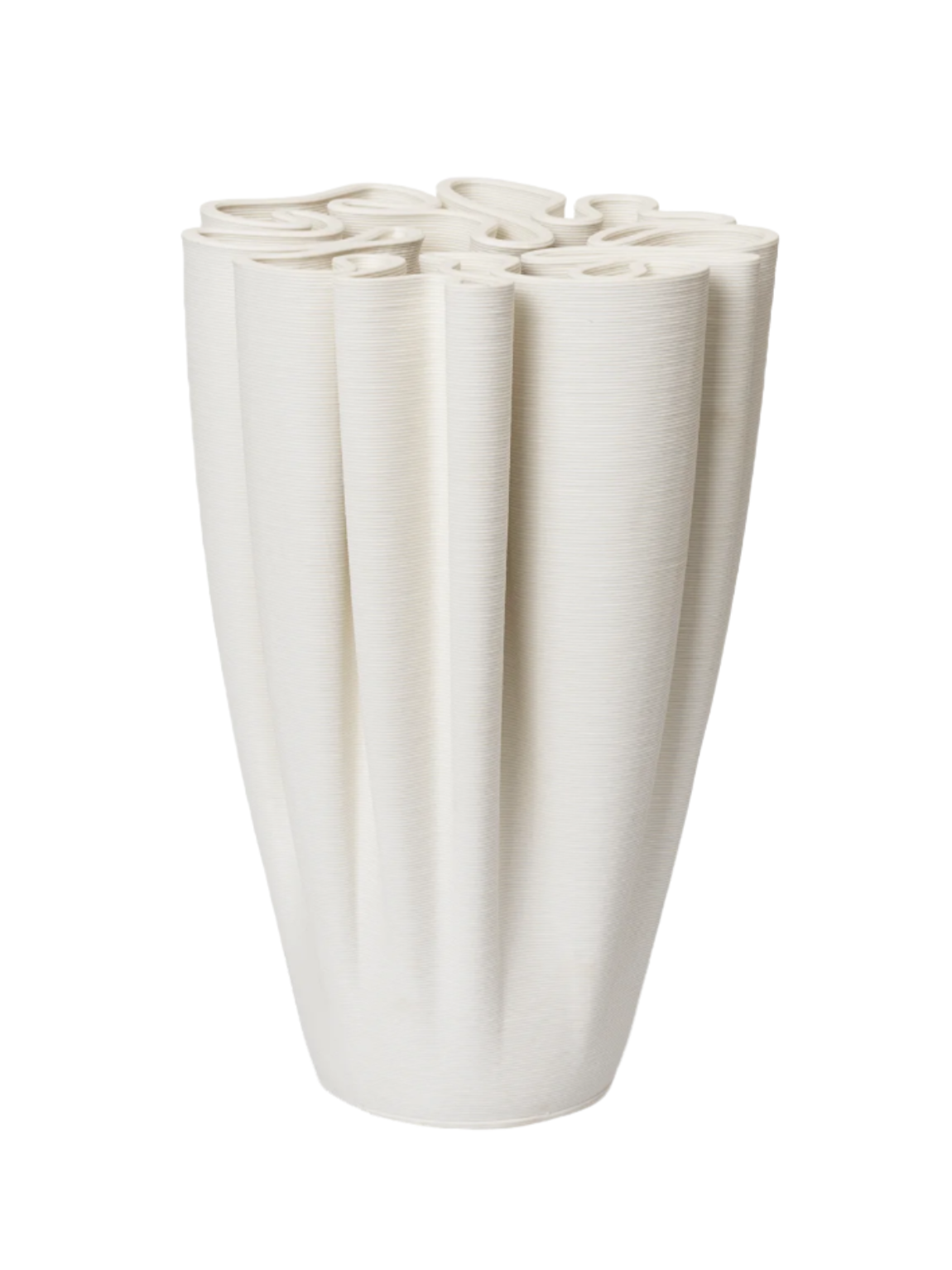 DEDALI vase broken white