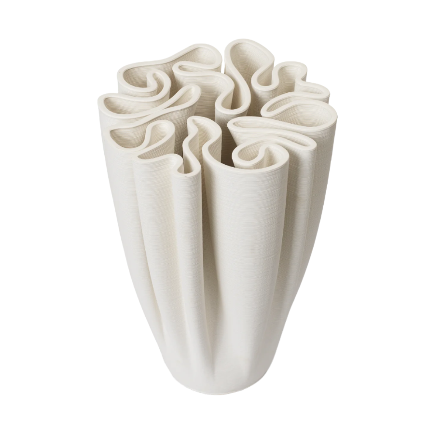 DEDALI vase broken white