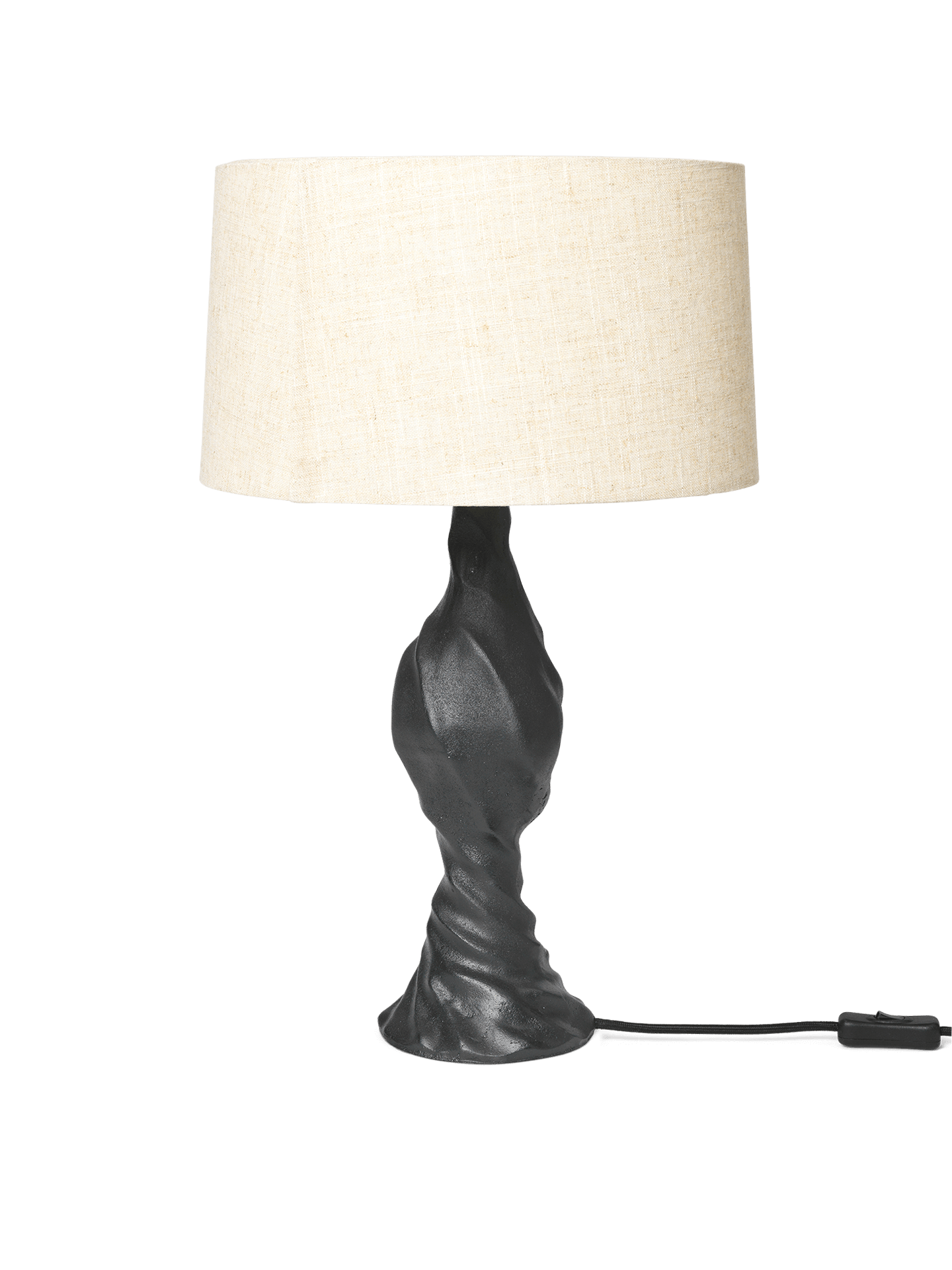 MOLTAN black table lamp base