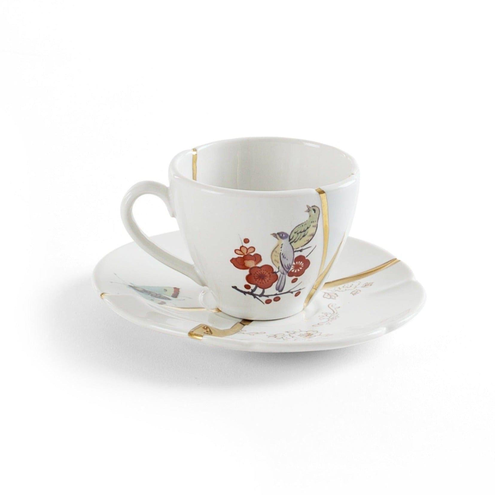 Filiżanka do espresso KINTSUGI #2 porcelanowy Seletti Eye on Design