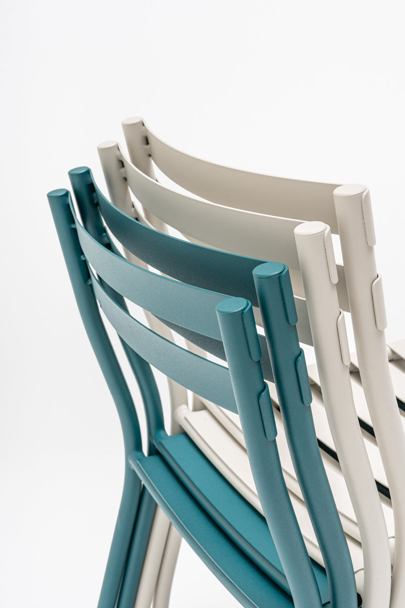 A set of garden chairs Flander galvanized steel