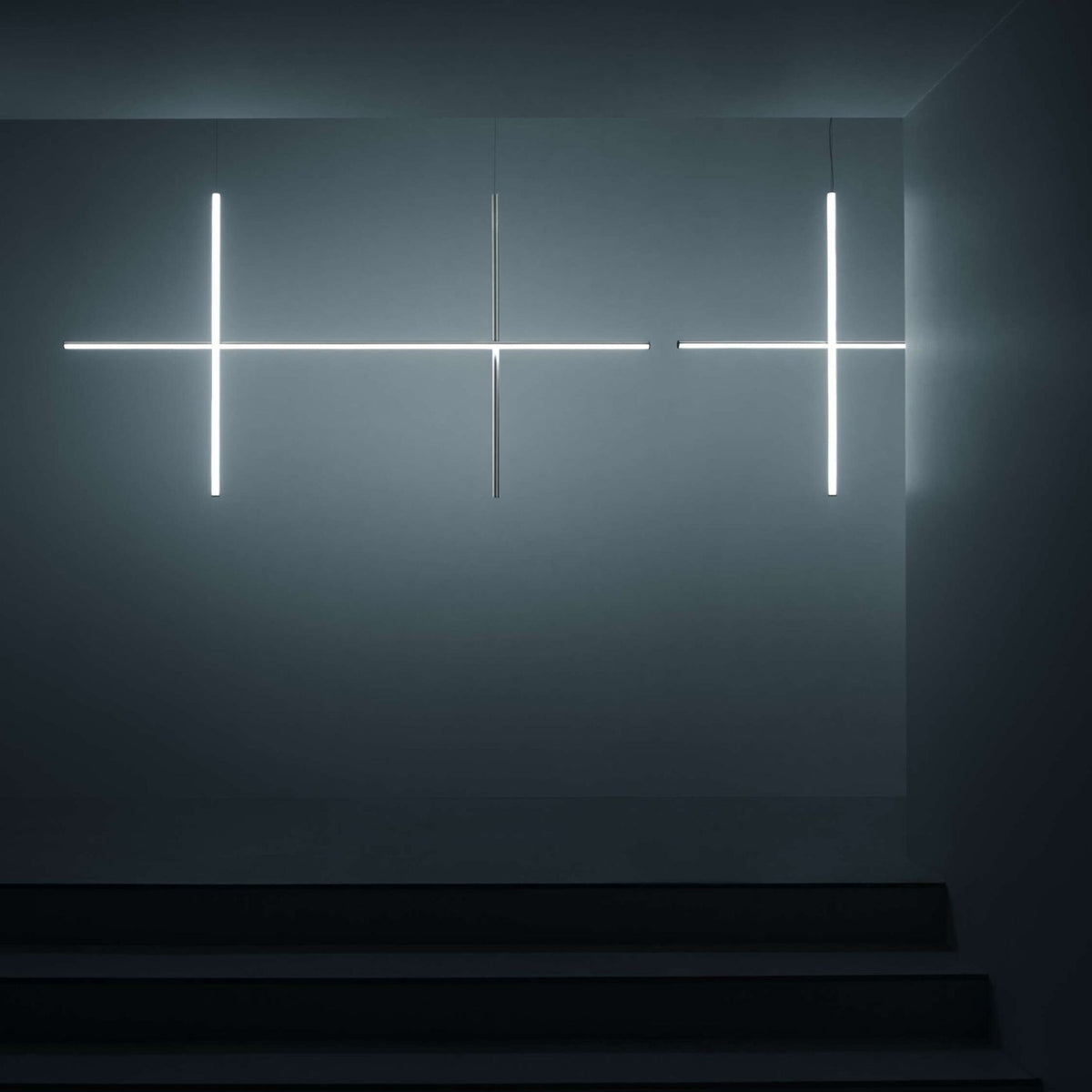 Lampa wisząca COORDINATES 2 CL III srebrny z oświetleniem LED