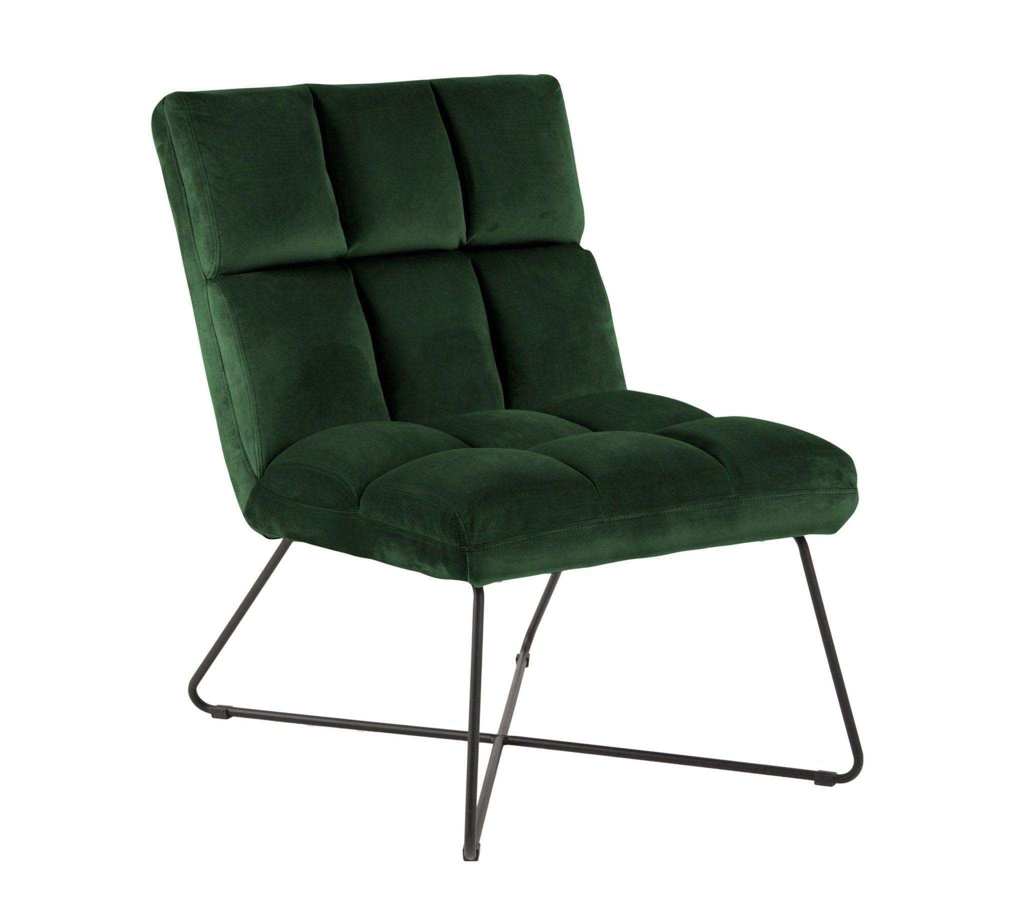 Fotel AAREN zieleń butelkowa Home Essentials Eye on Design