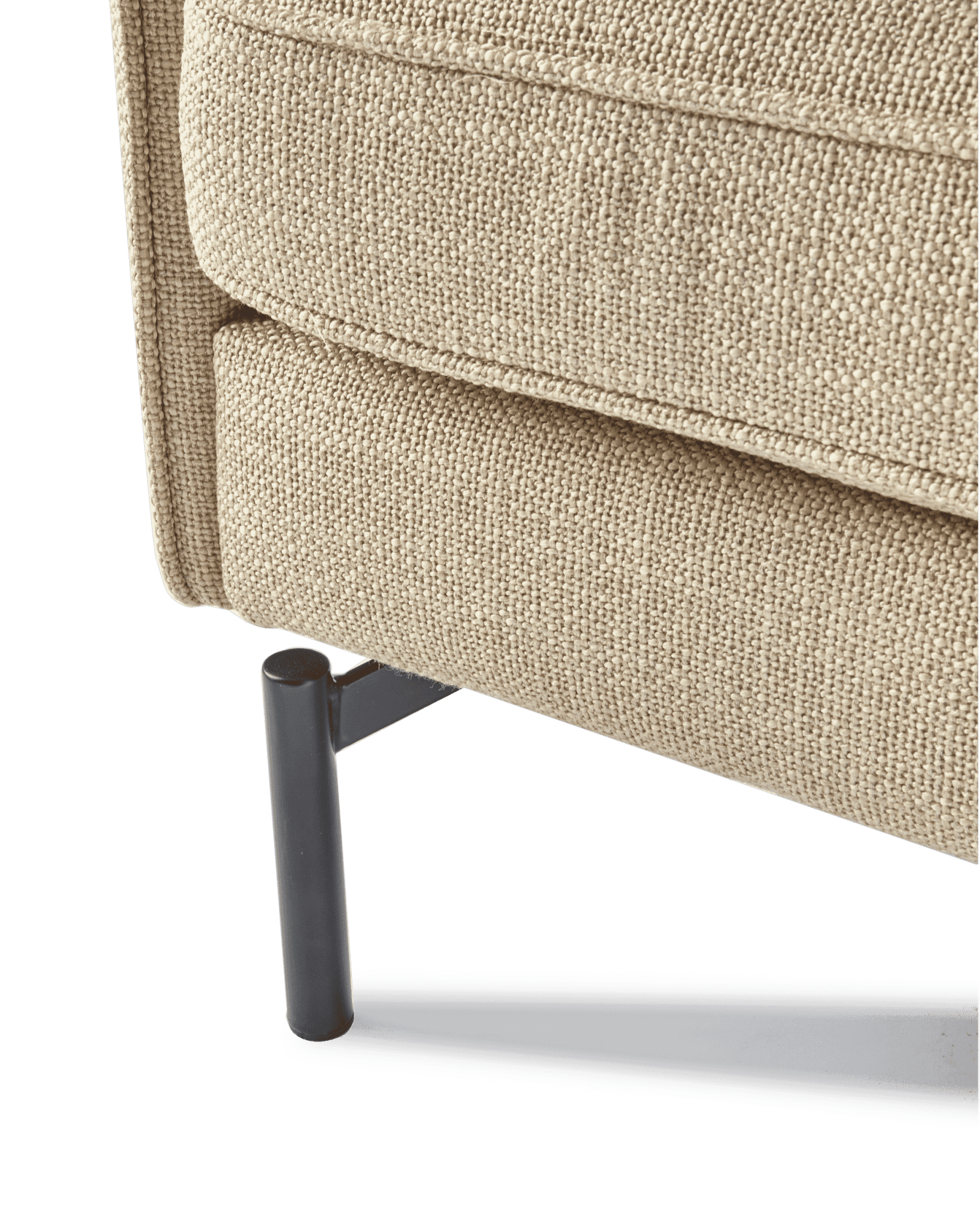 Fotel aksamitny PPno.2 beżowy Pols Potten Eye on Design