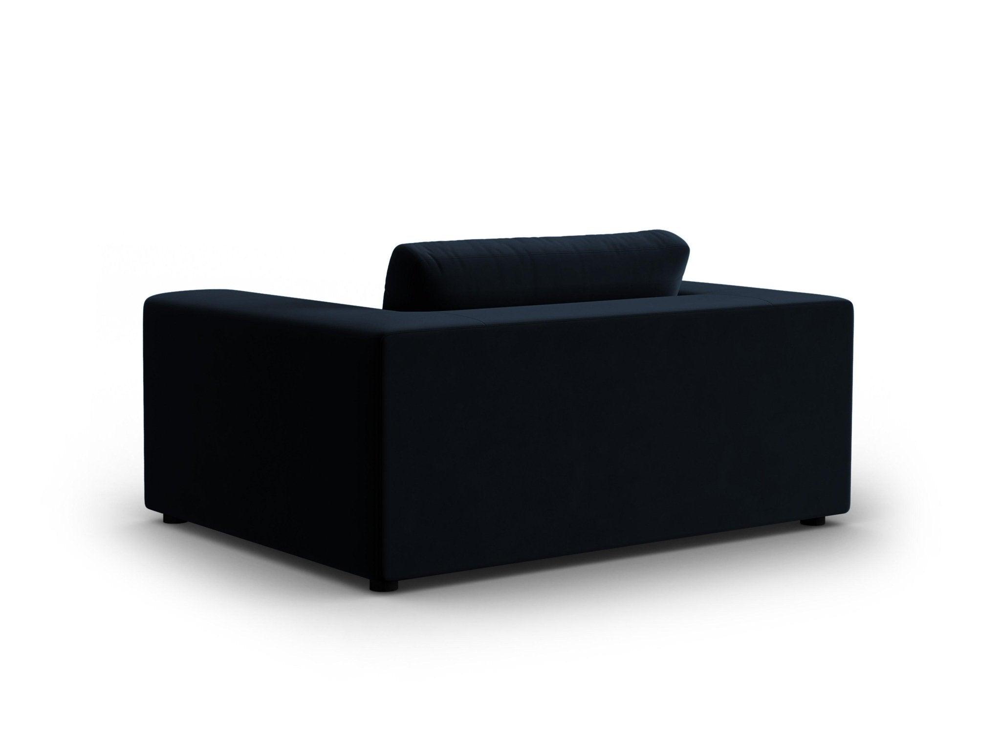 Fotel aksamitny TENDANCE granatowy CXL by Christian Lacroix Eye on Design