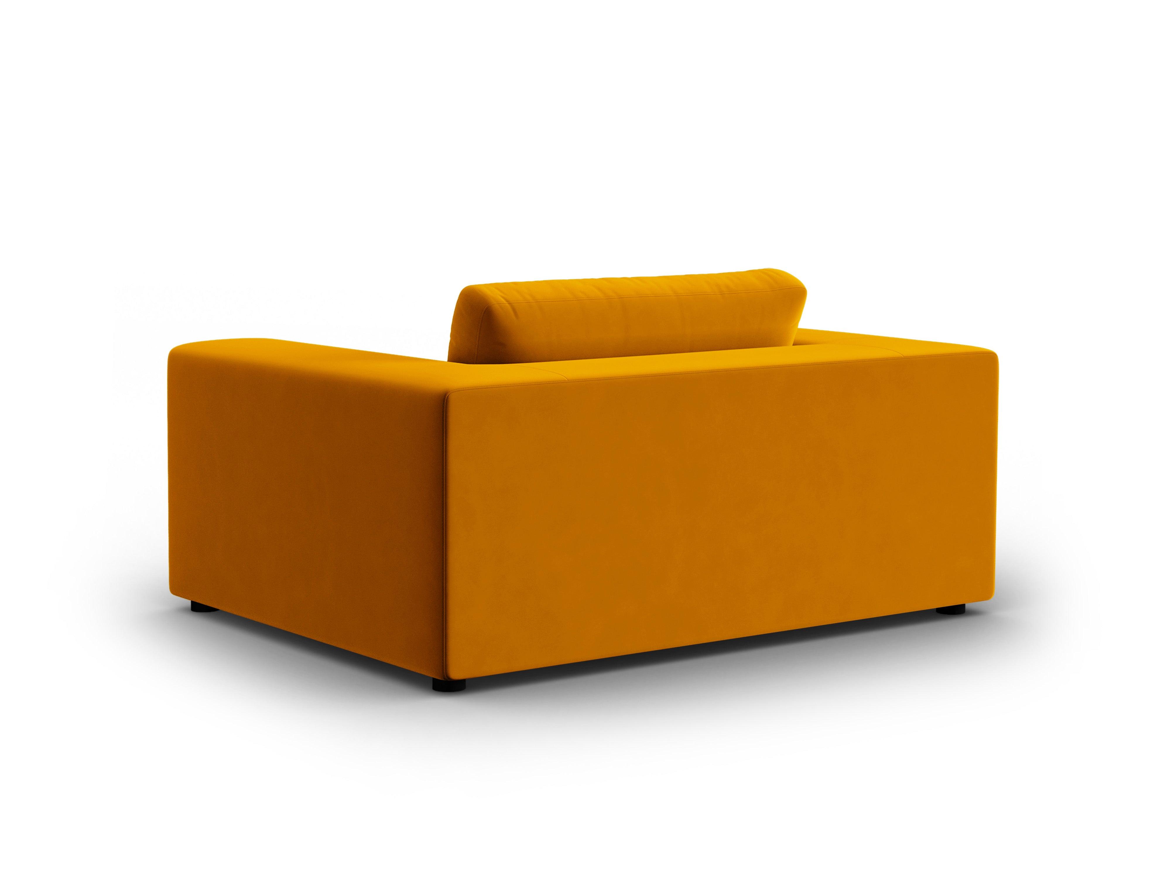 Fotel aksamitny TENDANCE musztardowy CXL by Christian Lacroix Eye on Design