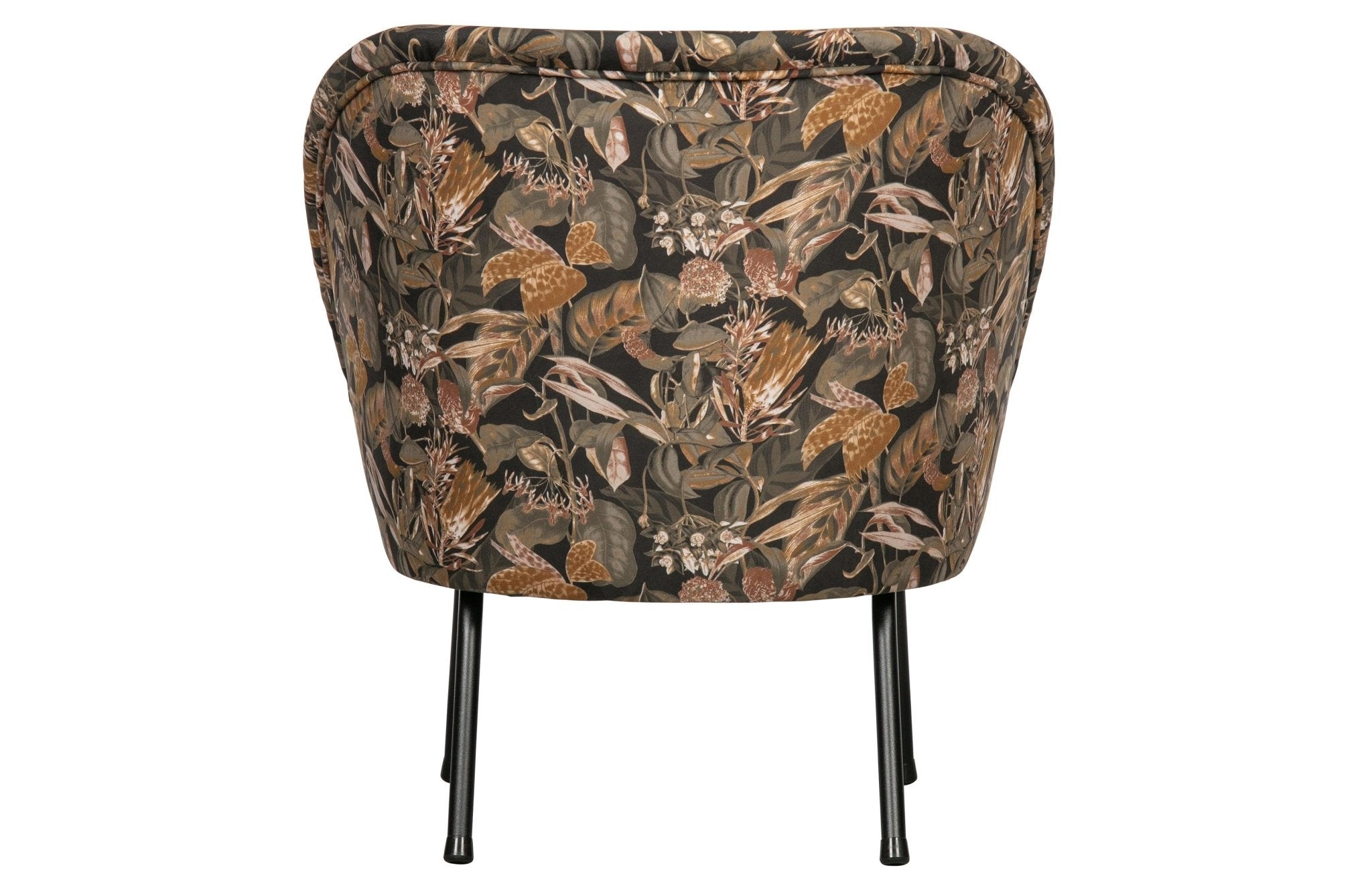 Fotel aksamitny VOGUE BOUQUET czarny Be Pure Eye on Design