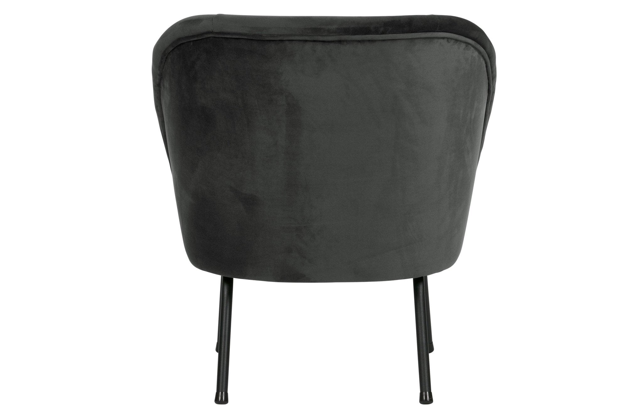 Fotel aksamitny VOGUE czarny Be Pure Eye on Design