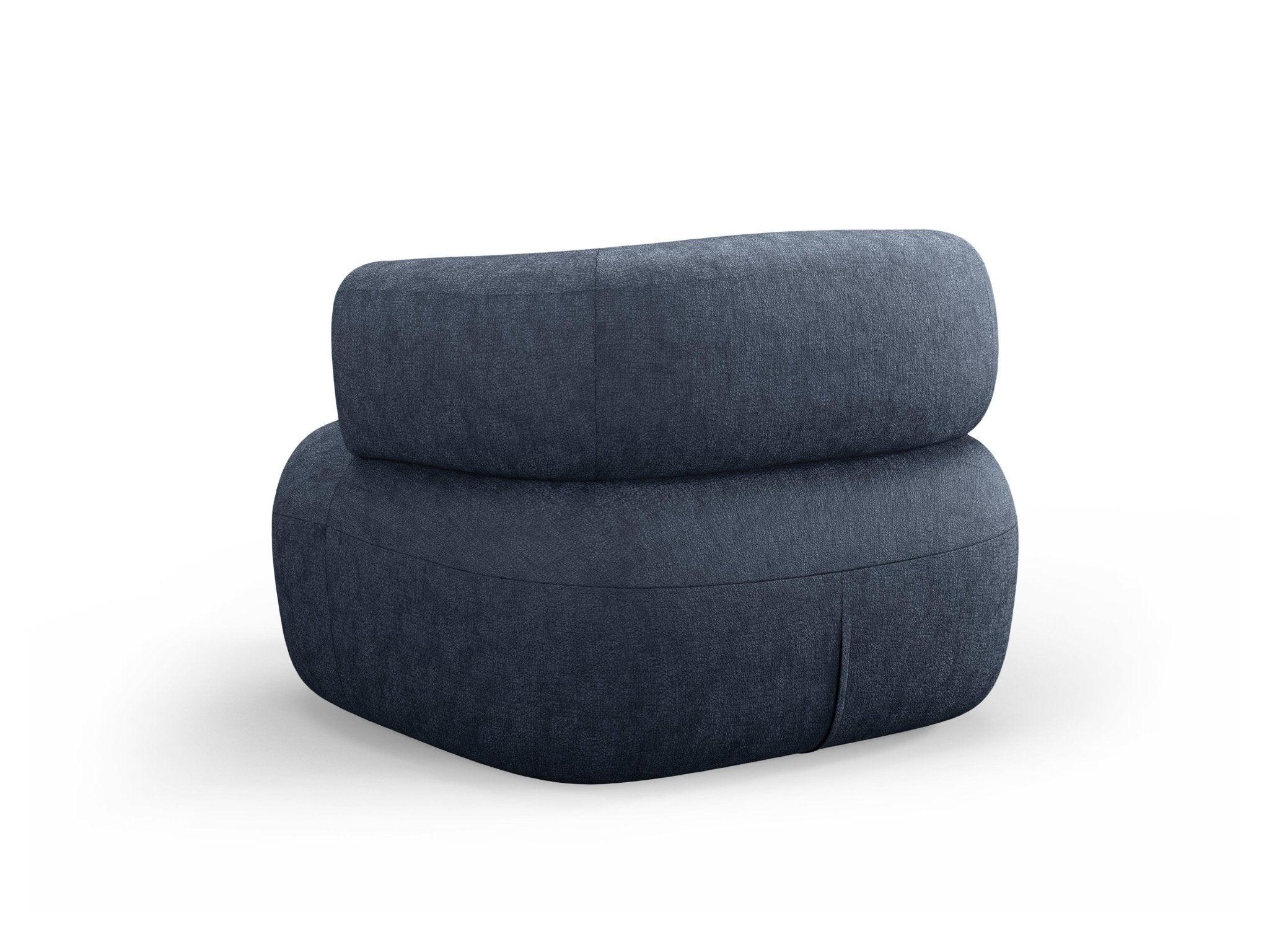 Fotel ALDRIN granatowy szenil Windsor & Co Eye on Design