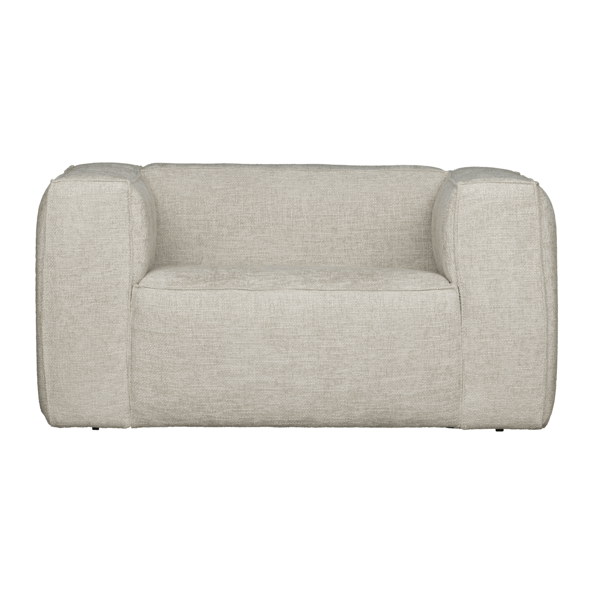 Fotel BEAN jasnobeżowy melanż Woood Exclusive Eye on Design