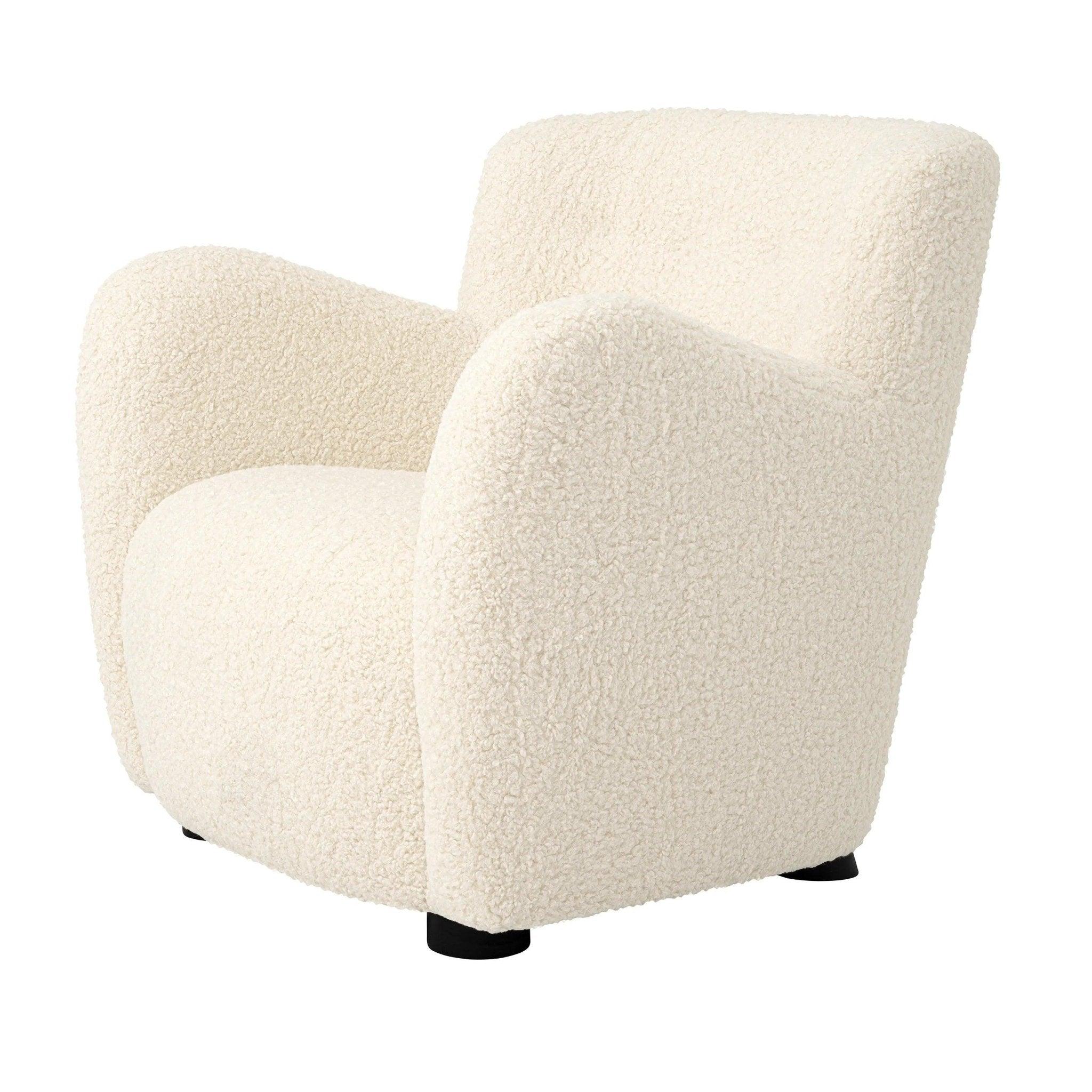 Fotel BIXBY biały Eichholtz Eye on Design