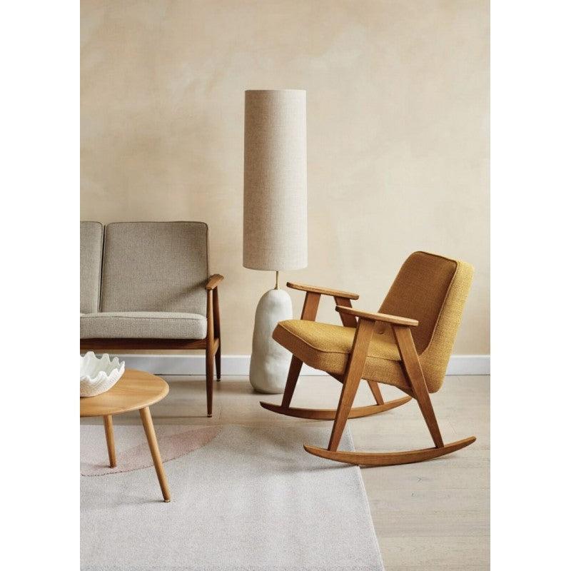 Fotel bujany 366 beżowy w tkaninie Coco Creme 366 concept Eye on Design