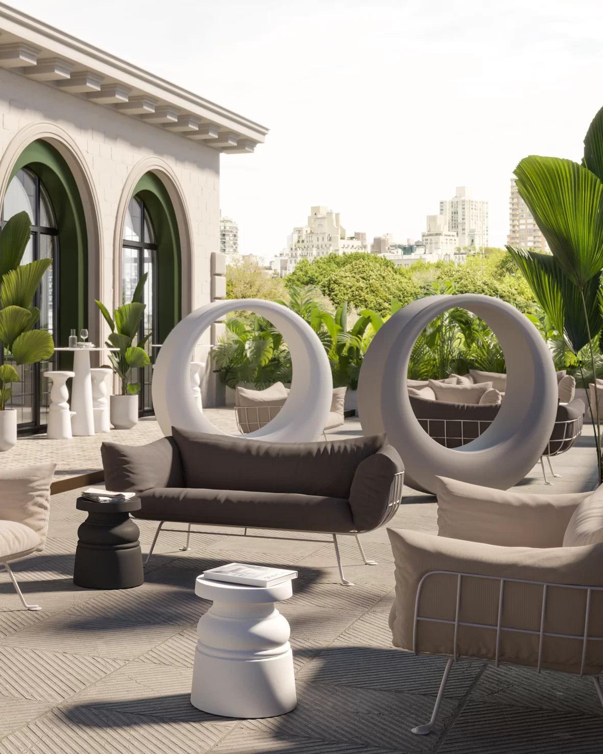 Fotel bujany O. szary Moooi Eye on Design