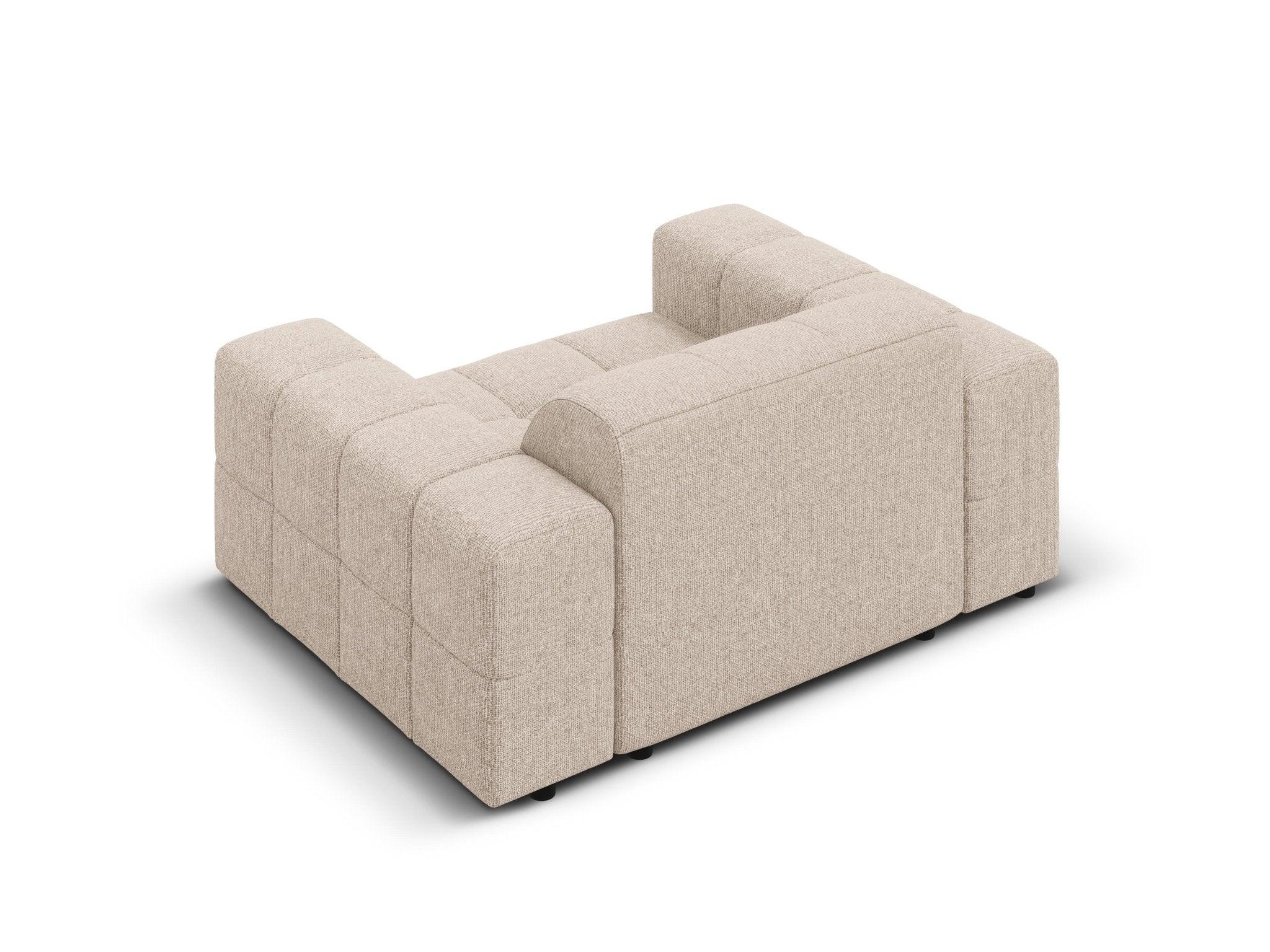 Fotel CHICAGO beżowy szenil Cosmopolitan Design Eye on Design