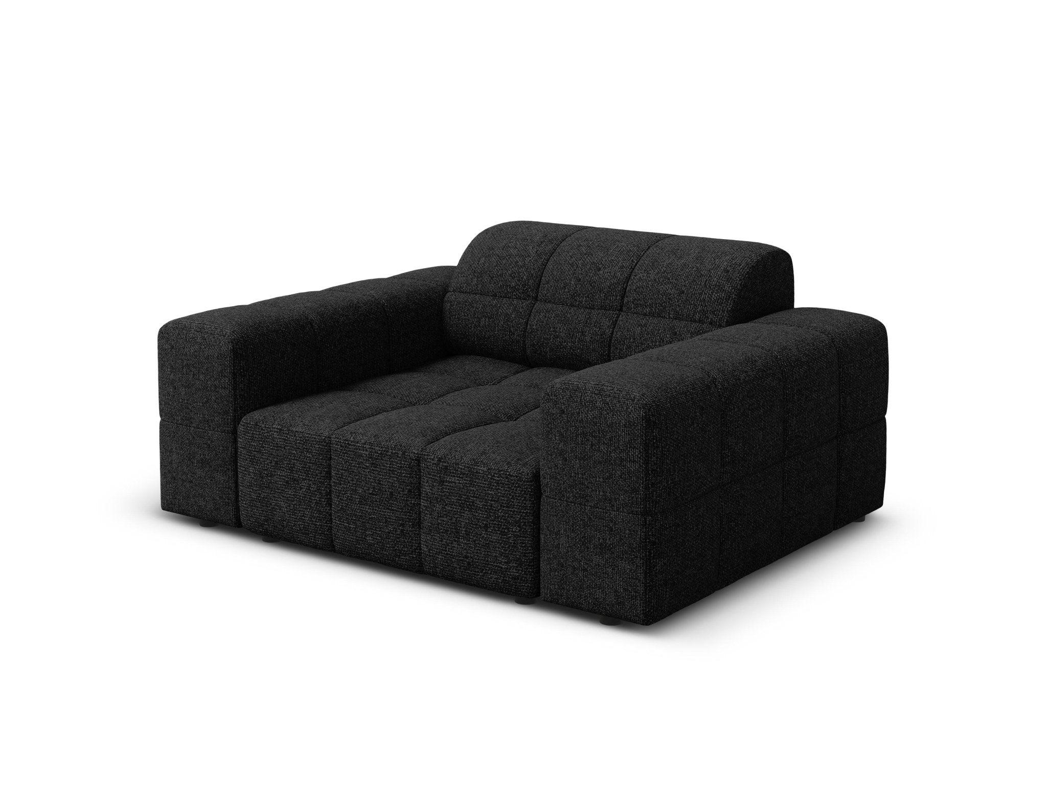 Fotel CHICAGO czarny szenil Cosmopolitan Design Eye on Design
