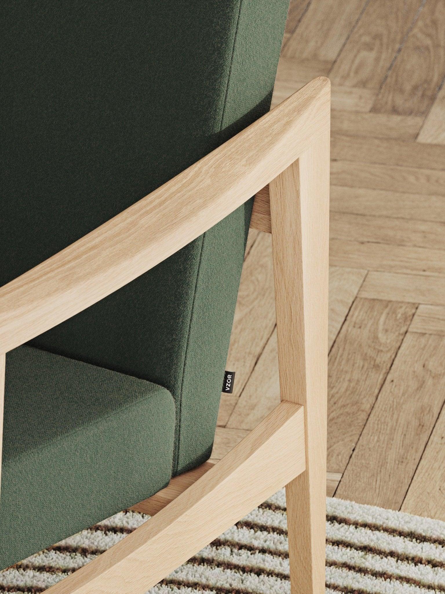 Fotel CK57 tapicerowany Vzór Eye on Design