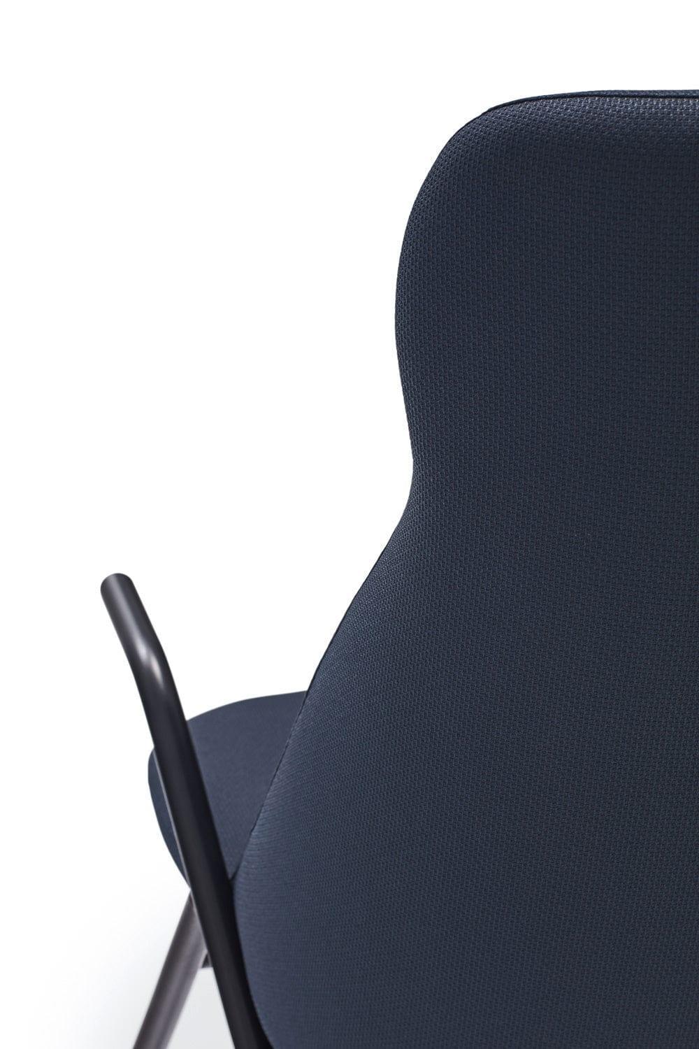 Fotel DINS wysoki ciemnoniebieski Teulat Eye on Design