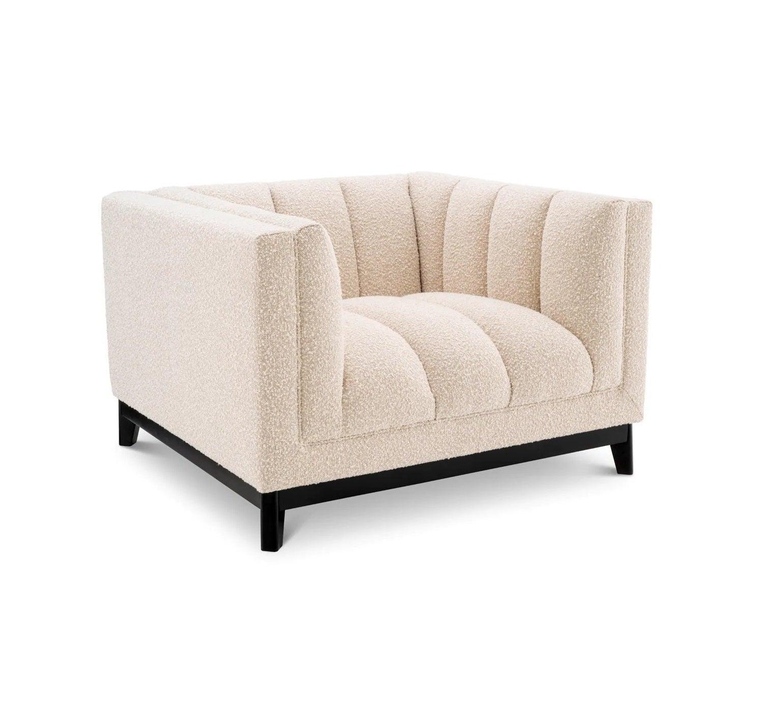 Fotel DITMAR kremowy Eichholtz Eye on Design