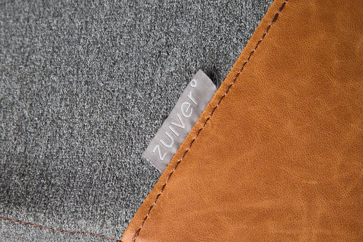 Fotel DOULTON ekoskóra brązowy Zuiver Eye on Design