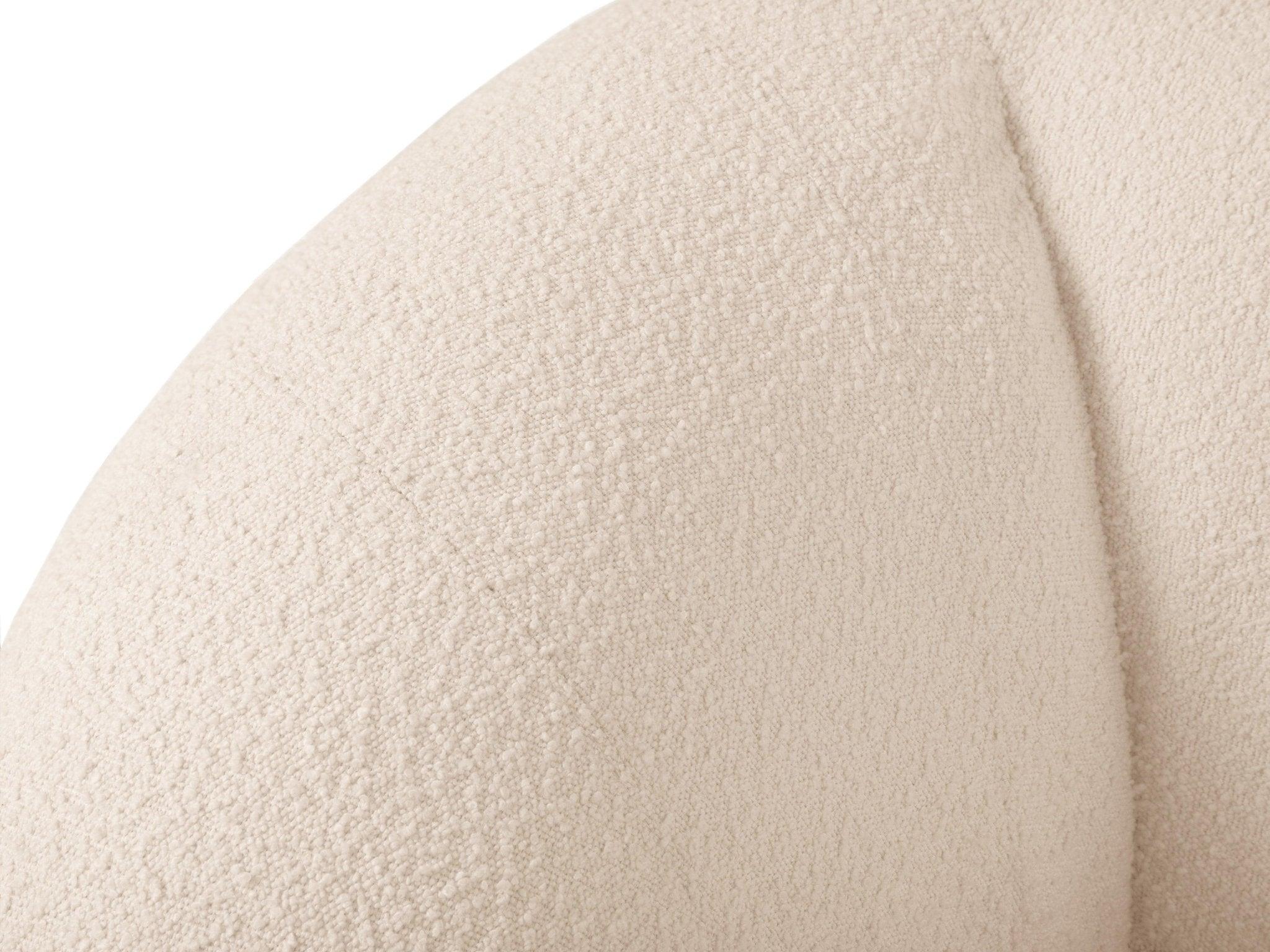 Fotel ESSEN beżowy boucle Cosmopolitan Design Eye on Design