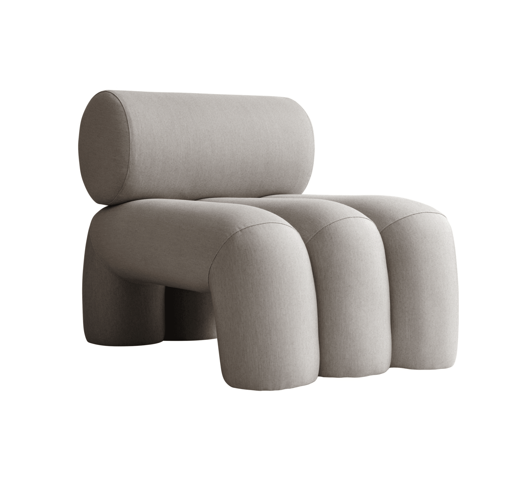 Fotel FOKU ciemnobeżowy 101 Copenhagen Eye on Design