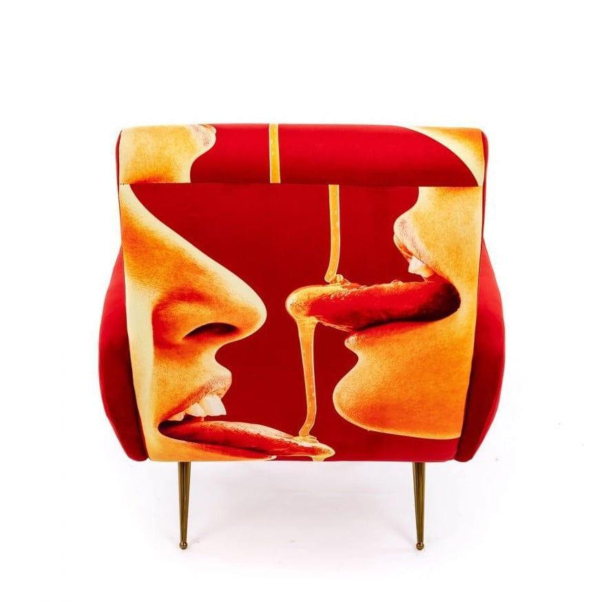 Fotel HONEY czerwony Seletti Eye on Design